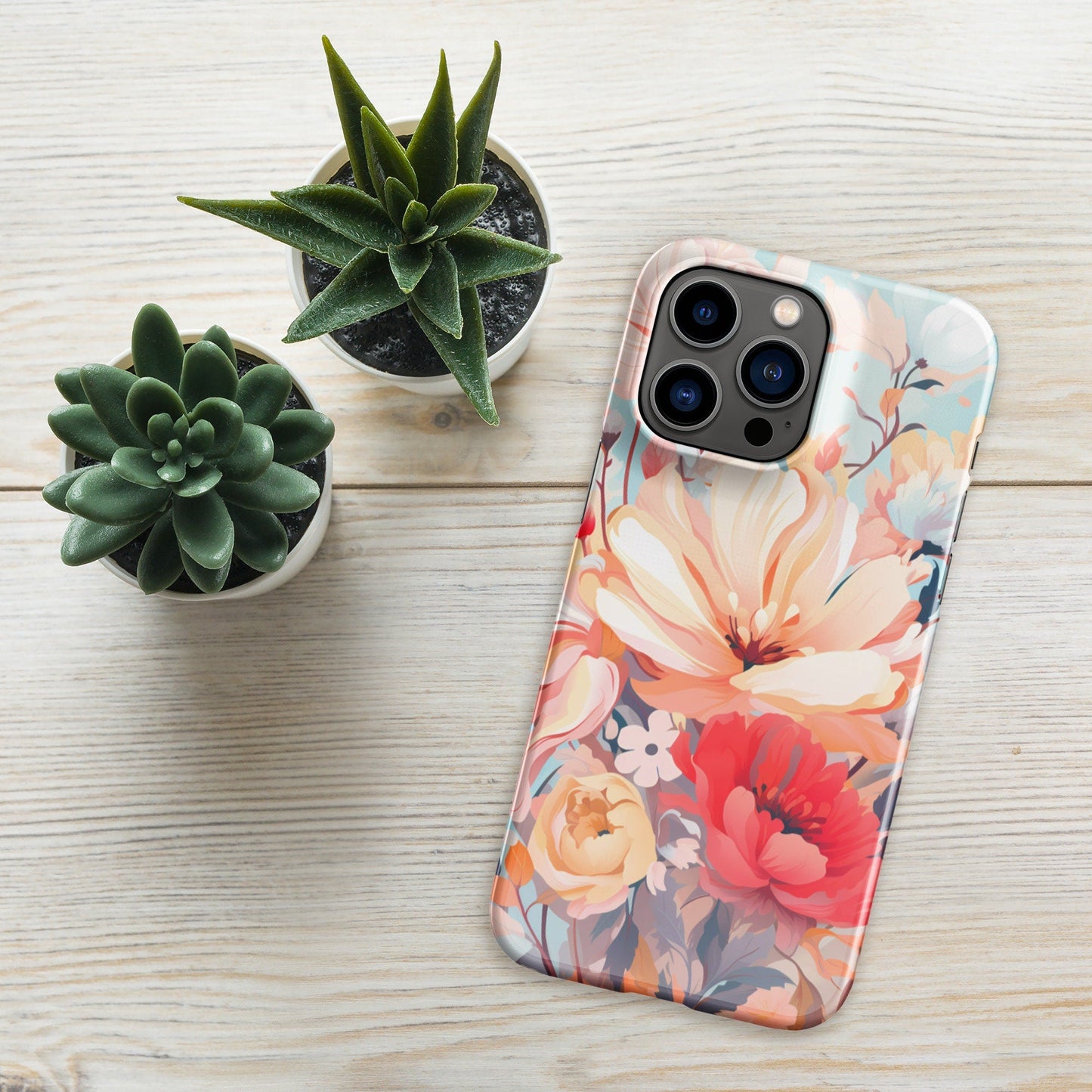 Abstract Plant Phone Case | Botanical Phone Case | Aesthetic Phone Case | Floral Phone Case | Tough Case - Raiden Gate Design