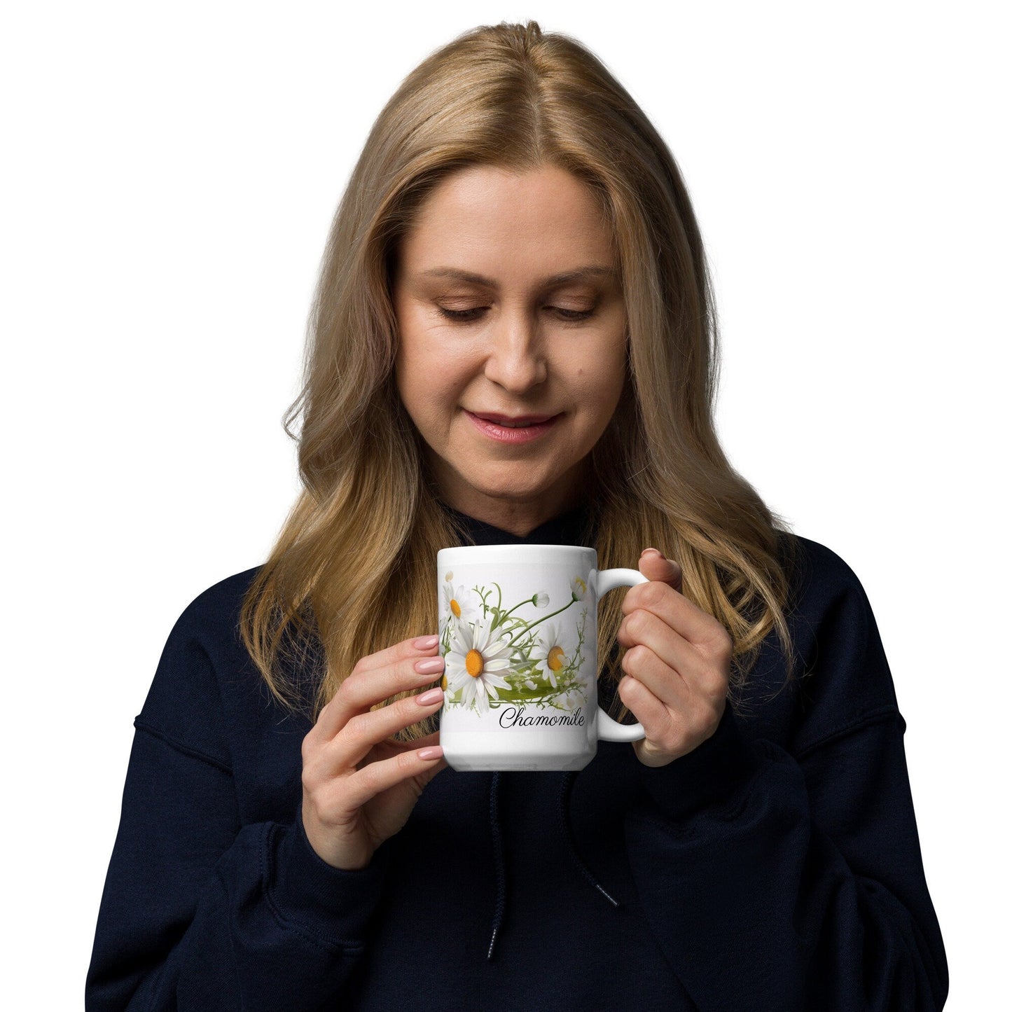 Chamomile Herbal Tea Mug | Teacup | Ceramic Tea Mug | Gifts for Her | Birthday Gift - Raiden Gate Design