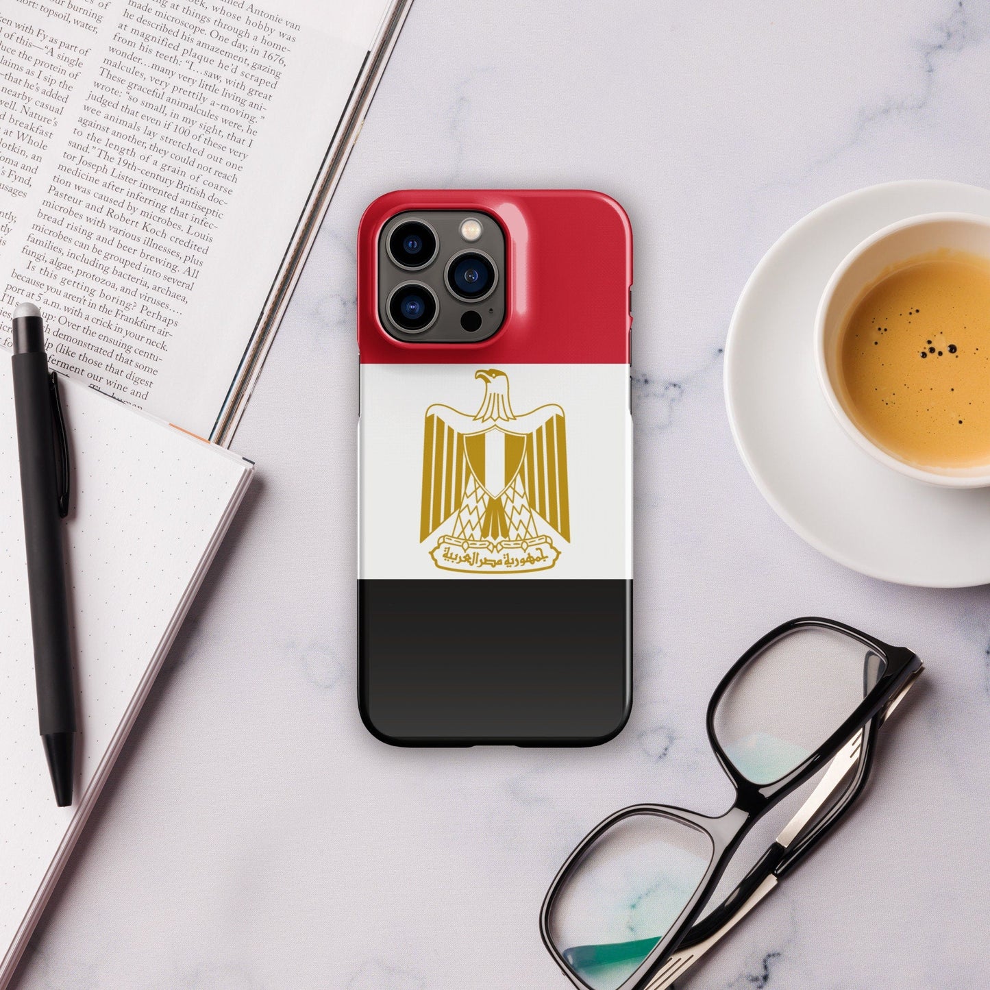 Egypt Flag | Aesthetic Phone Case | iPhone 15 Pro Max | Patriotic Phone Case | Tough Case - Raiden Gate Design