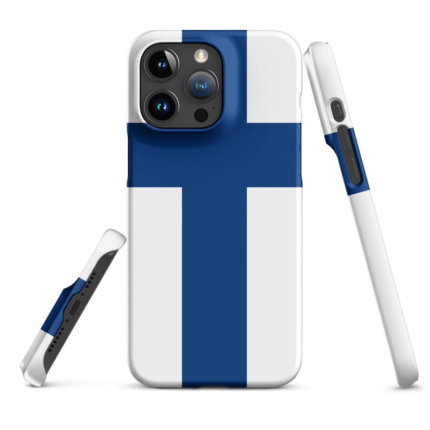 Finland Flag | Aesthetic Phone Case | iPhone 15 Pro Max | Patriotic Phone Case | Tough Case - Raiden Gate Design