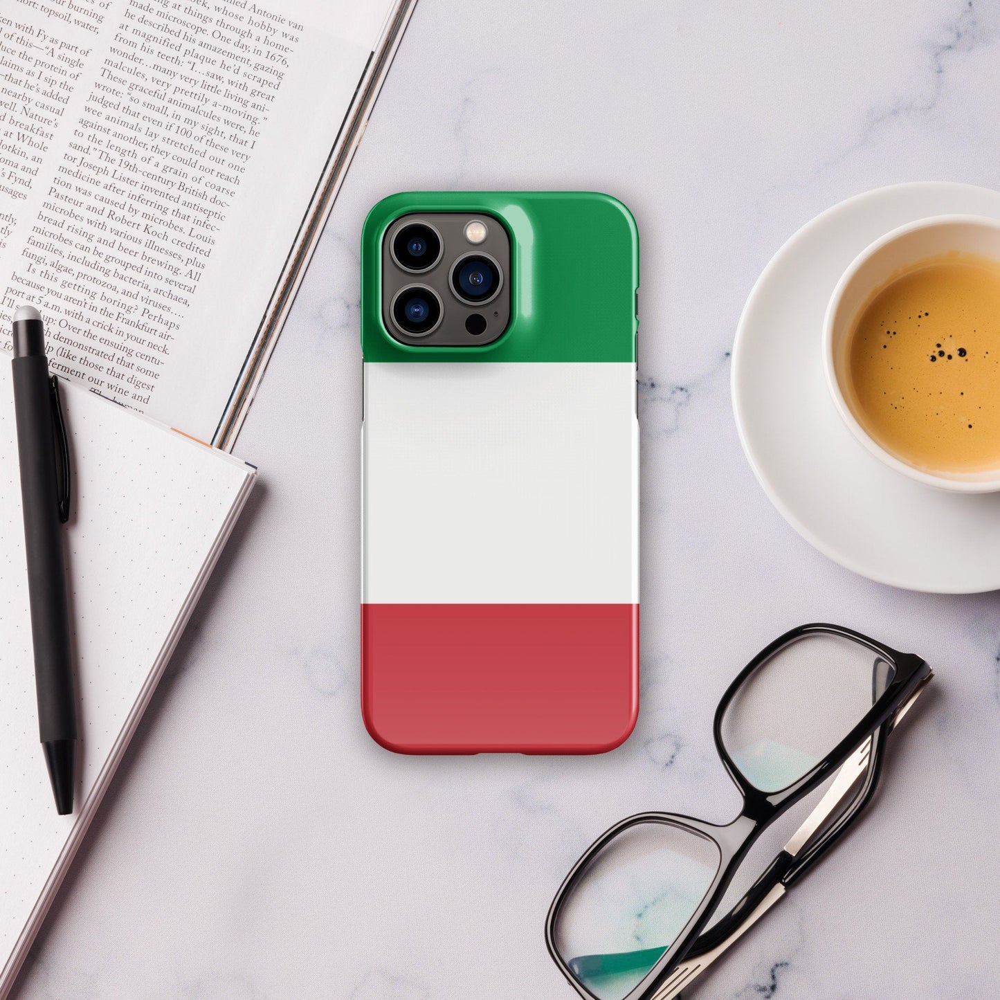 Italy Flag | Aesthetic Phone Case | iPhone 15 Pro Max | Patriotic Phone Case | Tough Case - Raiden Gate Design
