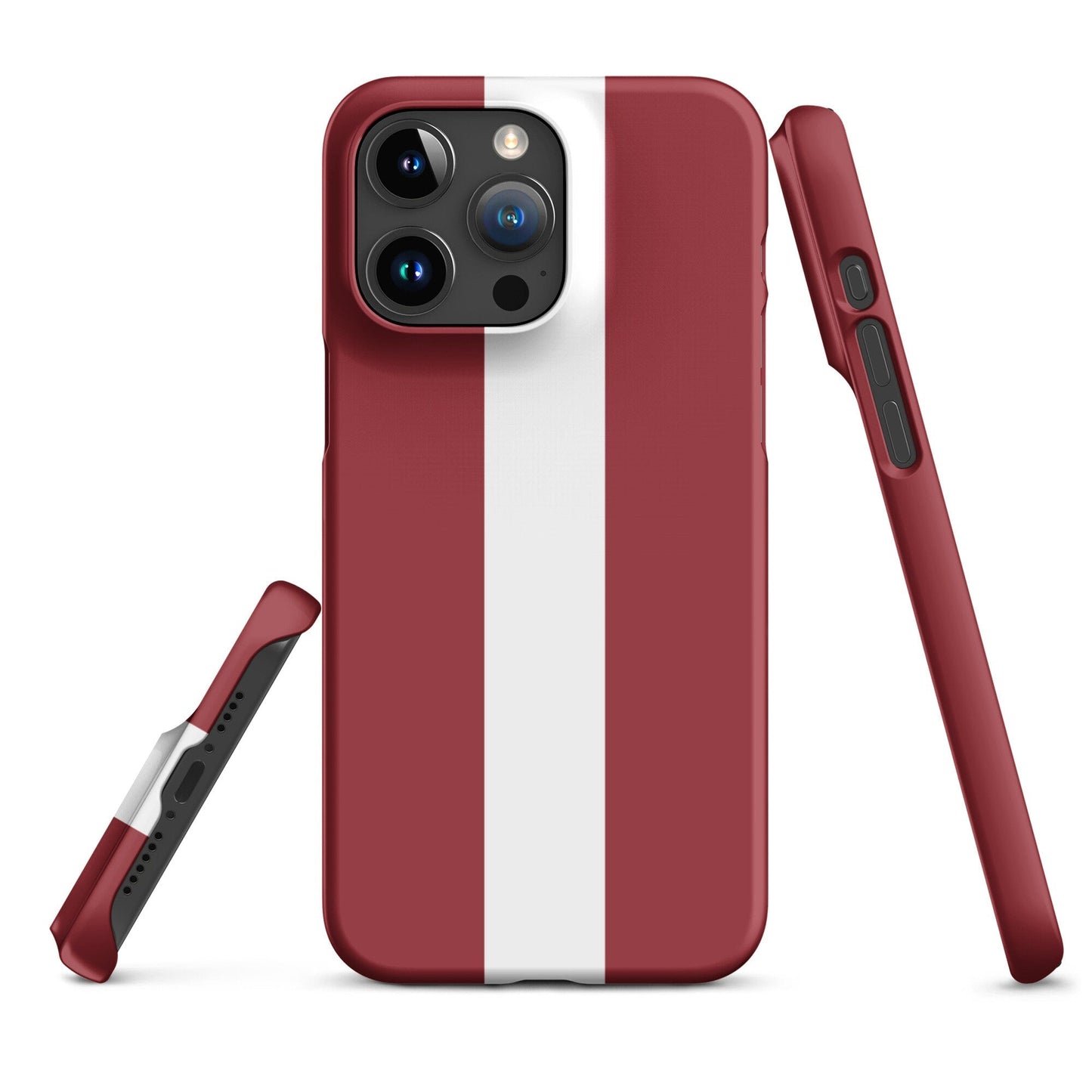 Latvia Flag | Aesthetic Phone Case | Cute Phone Case | Patriotic Phone Case | iPhone 15 Pro Max | Tough Case - Raiden Gate Design