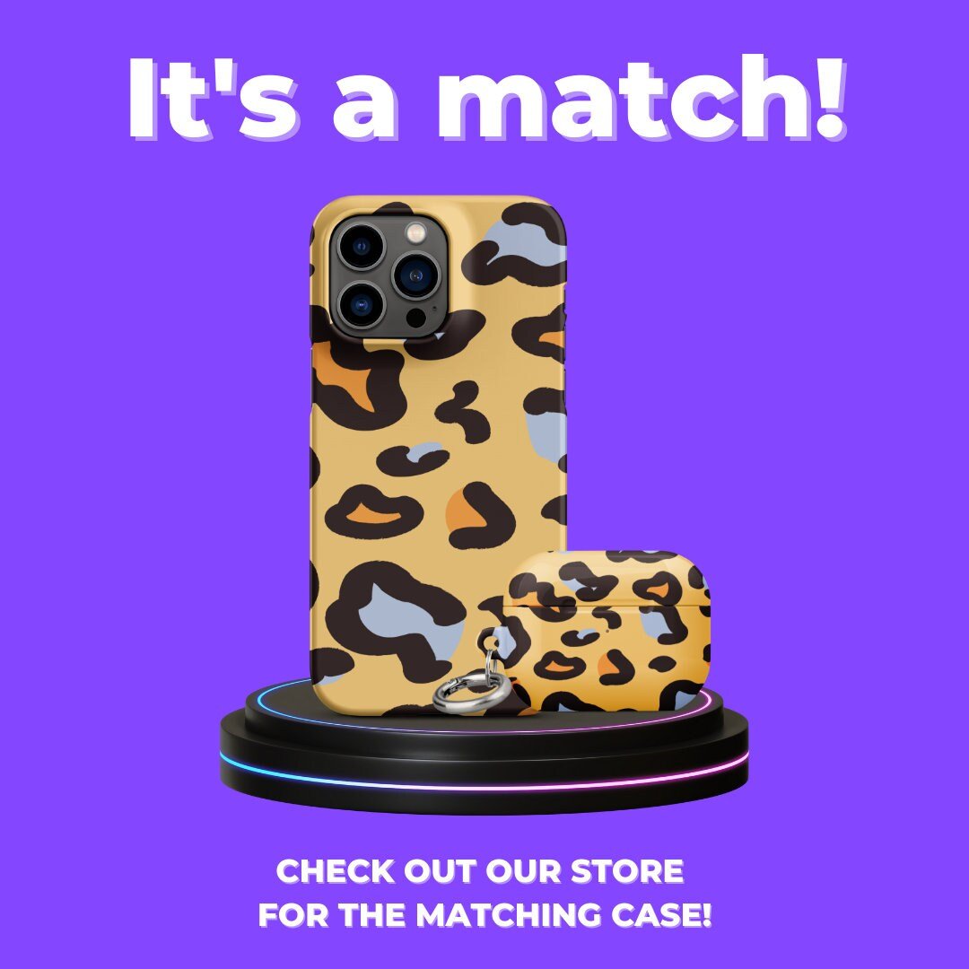 Premium Cheetah Skin | Aesthetic Phone Case | iPhone 15 Pro Max | Phone Case | Tough Case - Raiden Gate Design