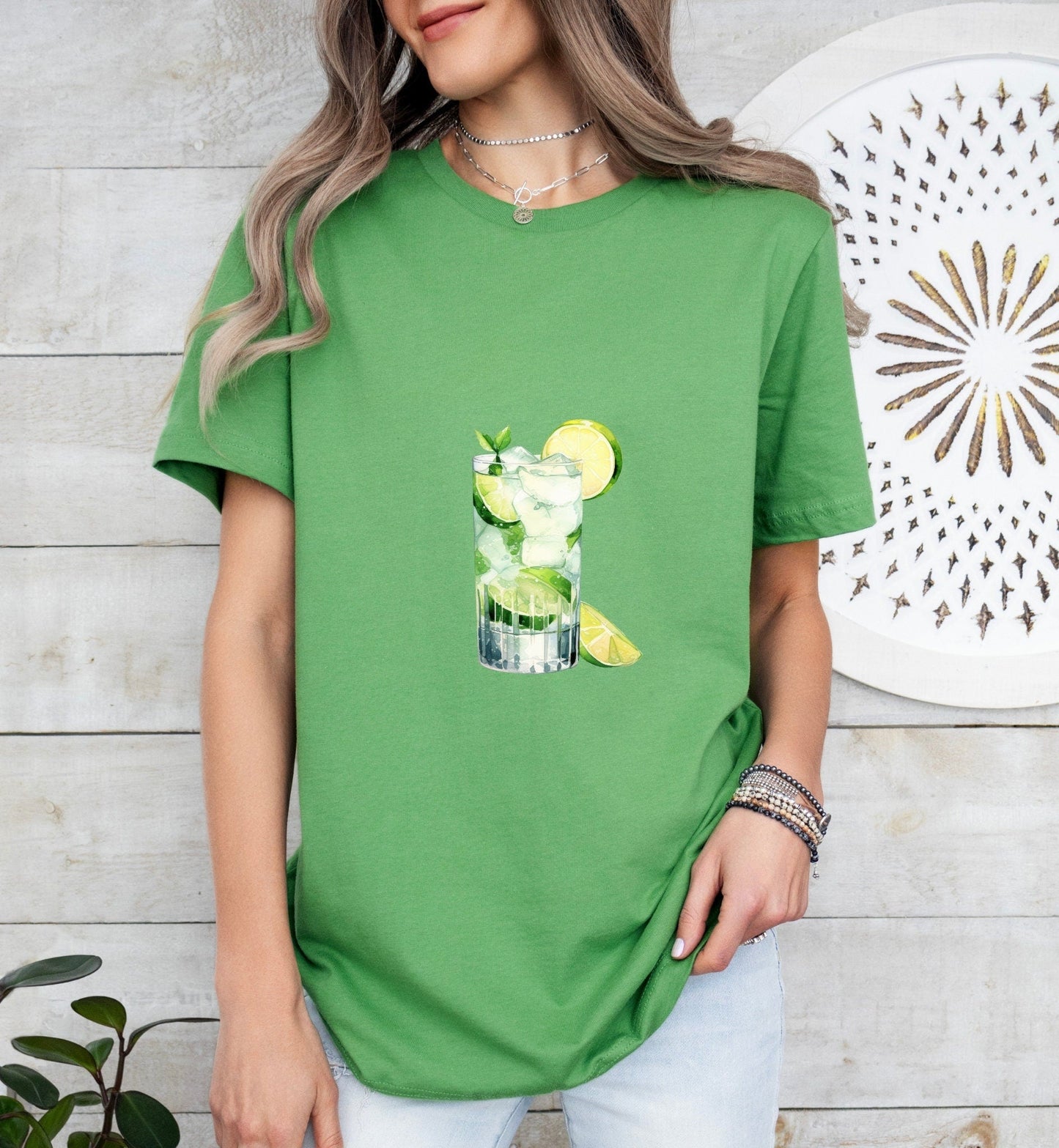 Rickey Standard Groom or Bride Cocktail Bar Shirt - Minimalist Aesthetic T-Shirt for Bachelor or Hen Party - Fun and Chic Design - Raiden Gate Design