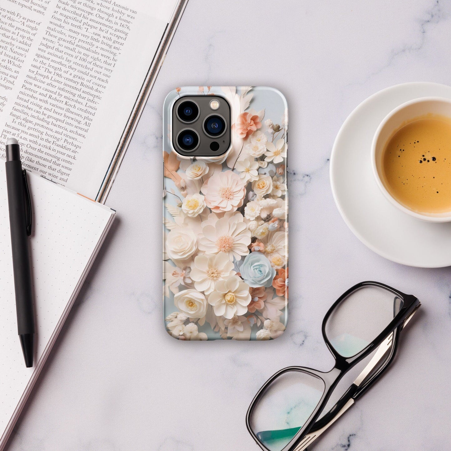 Rococo Plant Phone Case | Botanical Phone Case | Aesthetic Phone Case | Floral Phone Case | Tough Case - Raiden Gate Design