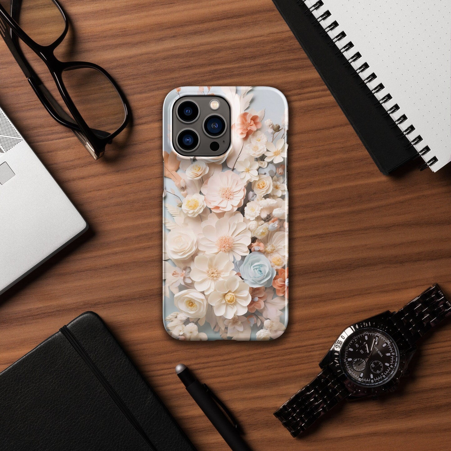 Rococo Plant Phone Case | Botanical Phone Case | Aesthetic Phone Case | Floral Phone Case | Tough Case - Raiden Gate Design
