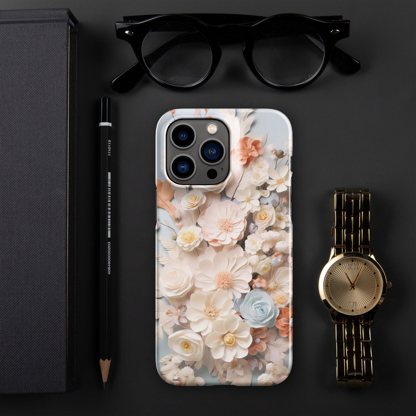 Rococo Plant Phone Case | Botanical Phone Case | Aesthetic Phone Case | Floral Phone Case | Tough Case - Raiden Gate Design