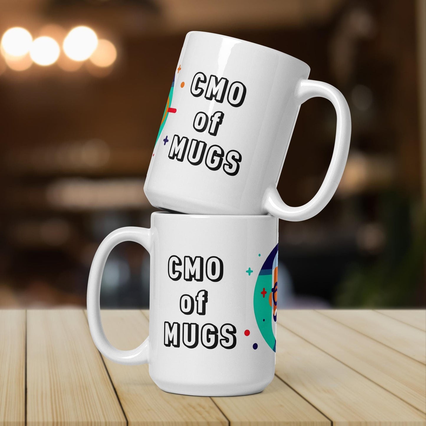 The “CMO of Mugs” | CMO Mug | Funny Work Mug | Funny Coffee Mug | Gift For Coworker | Workplace Gift - Raiden Gate Design