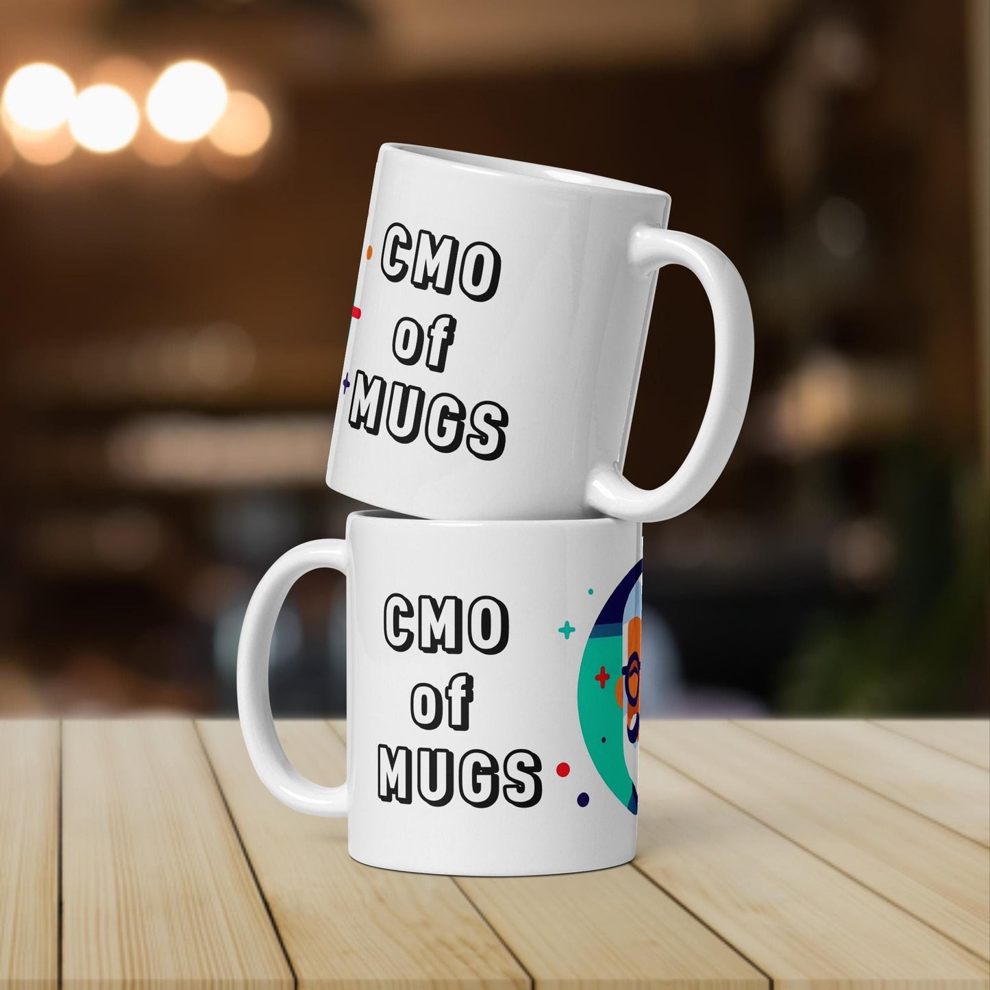 The “CMO of Mugs” | CMO Mug | Funny Work Mug | Funny Coffee Mug | Gift For Coworker | Workplace Gift - Raiden Gate Design