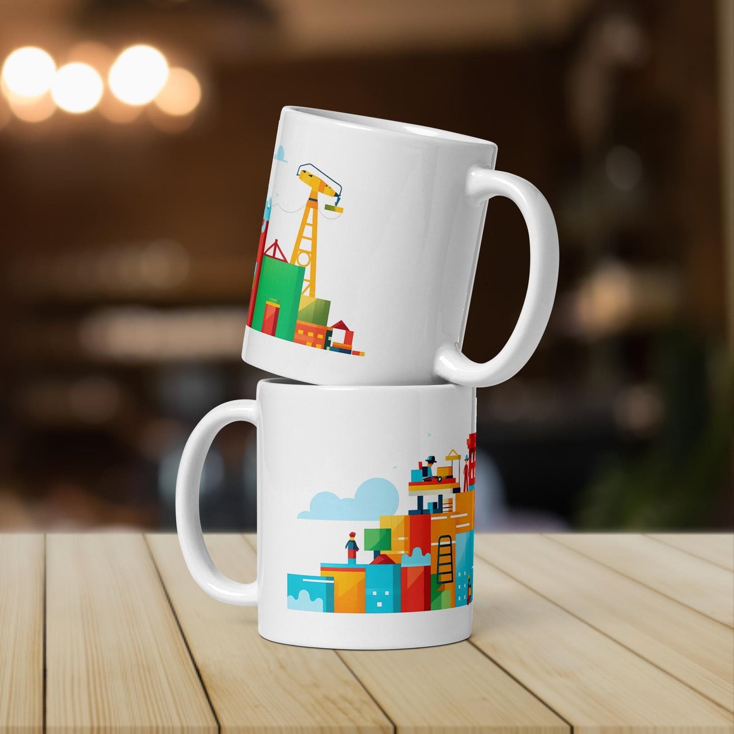 The Construction Site | Funny Work Mug | Funny Coffee Mug | Gift For Coworker | Workplace Gift - Raiden Gate Design