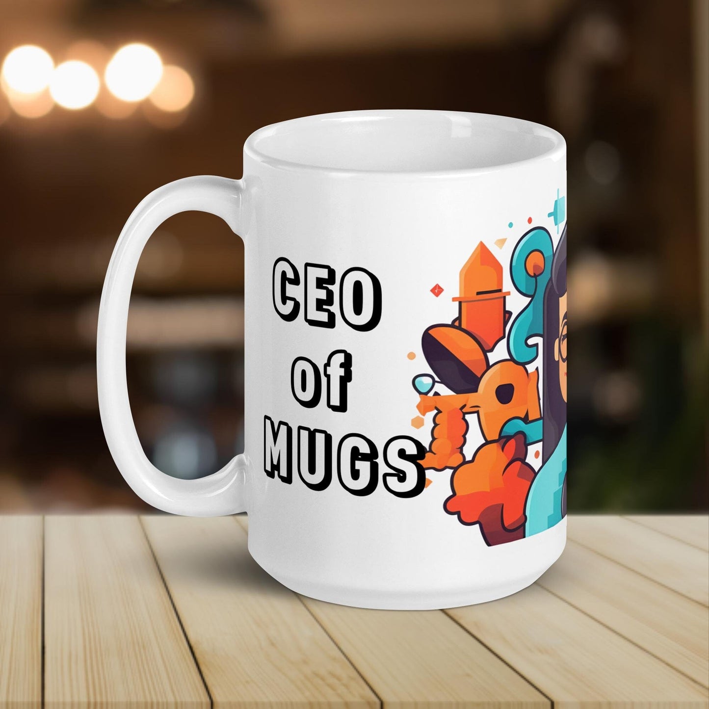 The Female “CEO of Mugs” | CEO Mug | Funny Work Mug | Funny Coffee Mug | Gift For Coworker | Workplace Gift - Raiden Gate Design