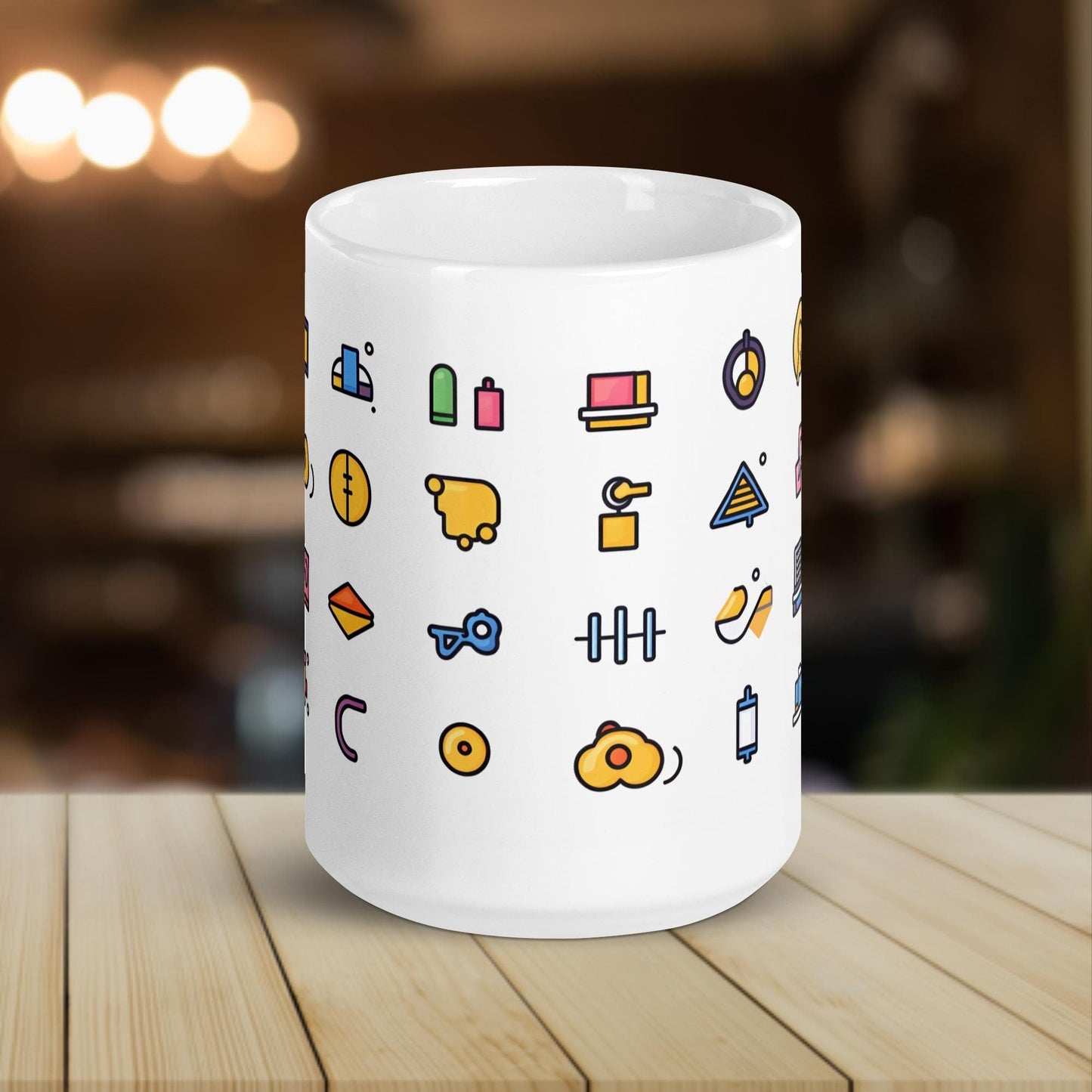 The Funny Retro Icon Pack | Funny Work Mug | Funny Coffee Mug | Gift For Coworker | Workplace Gift - Raiden Gate Design