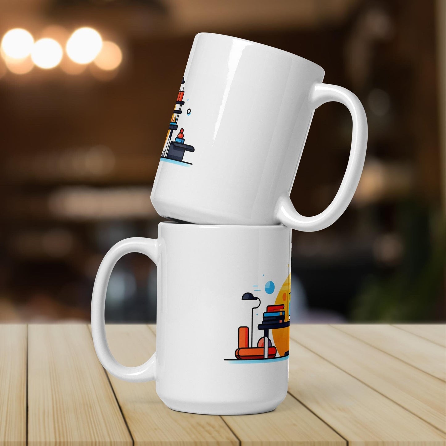 The Standing Desk | Funny Work Mug | Funny Coffee Mug | Gift For Coworker | Workplace Gift - Raiden Gate Design
