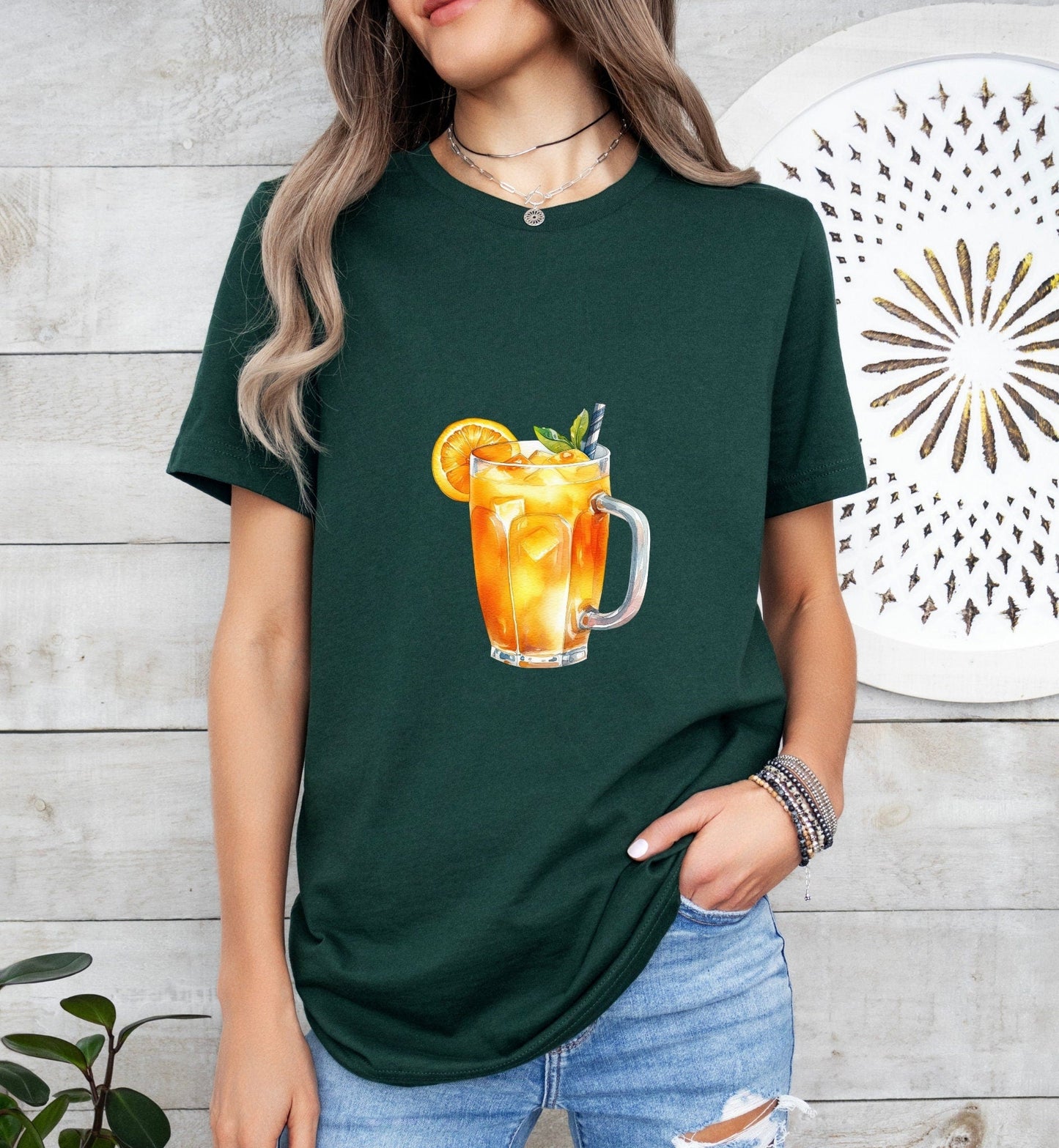 Time Machine Cocktail Groom or Bride Cocktail Bar Shirt - Minimalist Aesthetic T-Shirt for Bachelor or Hen Party - Fun and Chic Design - Raiden Gate Design