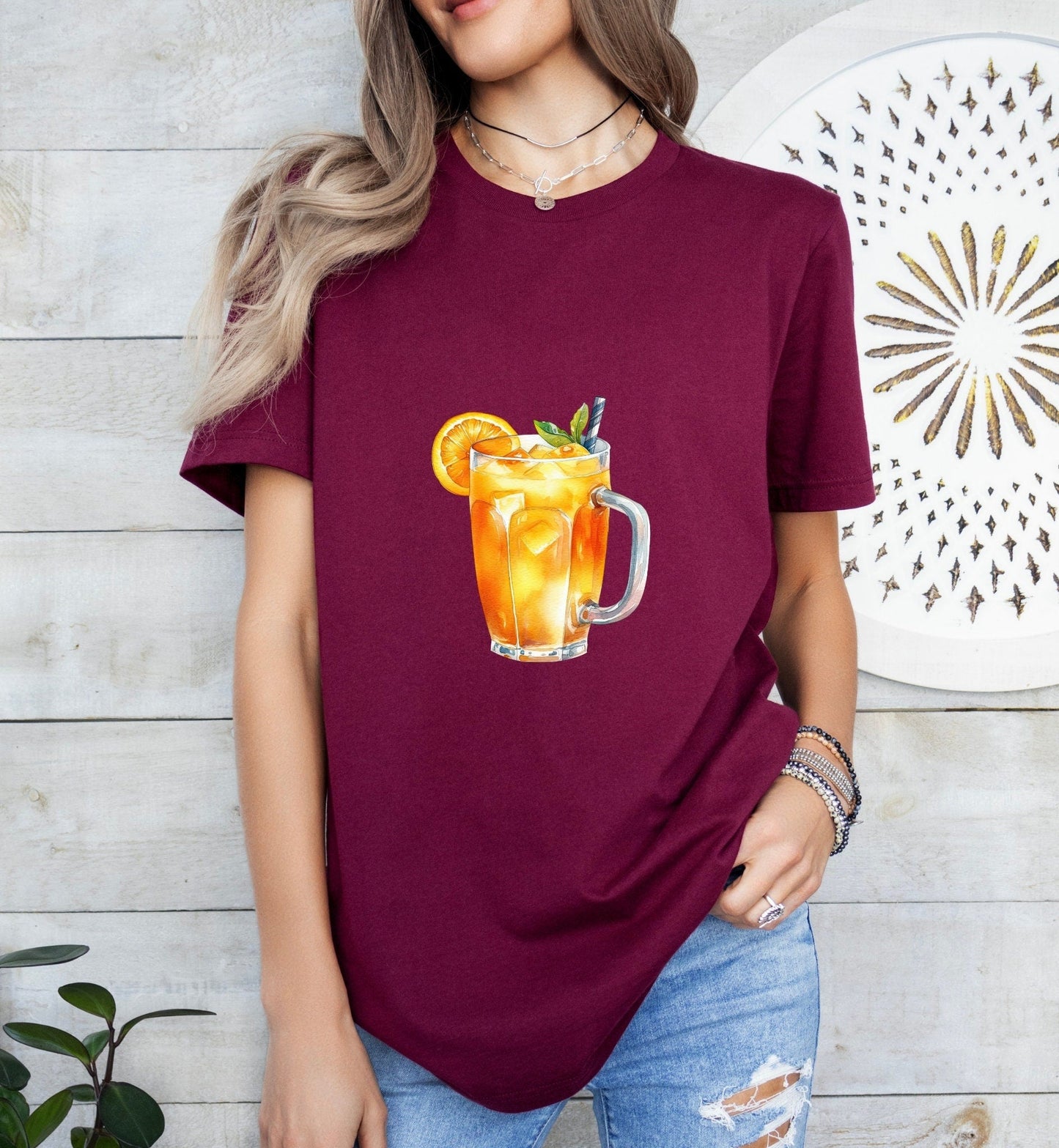 Time Machine Cocktail Groom or Bride Cocktail Bar Shirt - Minimalist Aesthetic T-Shirt for Bachelor or Hen Party - Fun and Chic Design - Raiden Gate Design