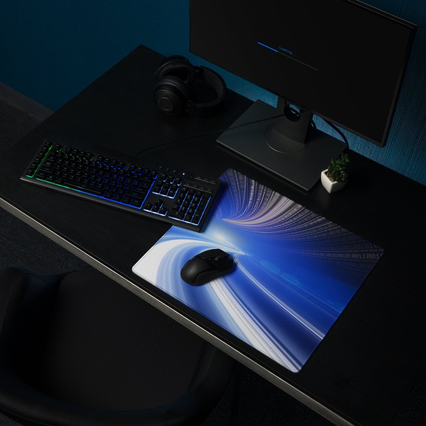 Time Travel Gaming Mousepad | Desk Mat | Gamer Gift | Desk Accessories | Large Mouse Pad - Raiden Gate Design