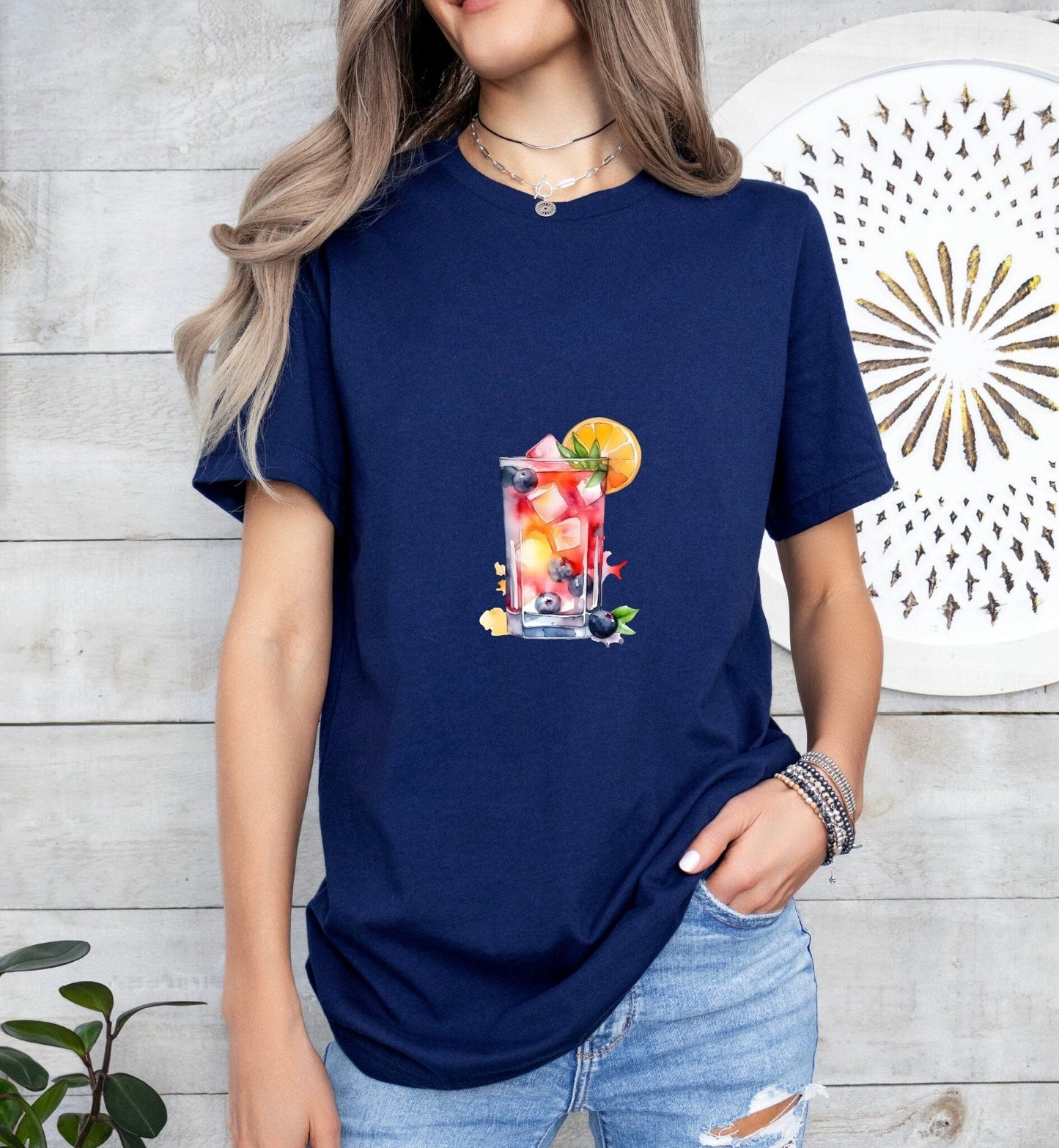 Tom Collins Cocktail Groom or Bride Cocktail Bar Shirt - Minimalist Aesthetic T-Shirt for Bachelor or Hen Party - Fun and Chic Design - Raiden Gate Design