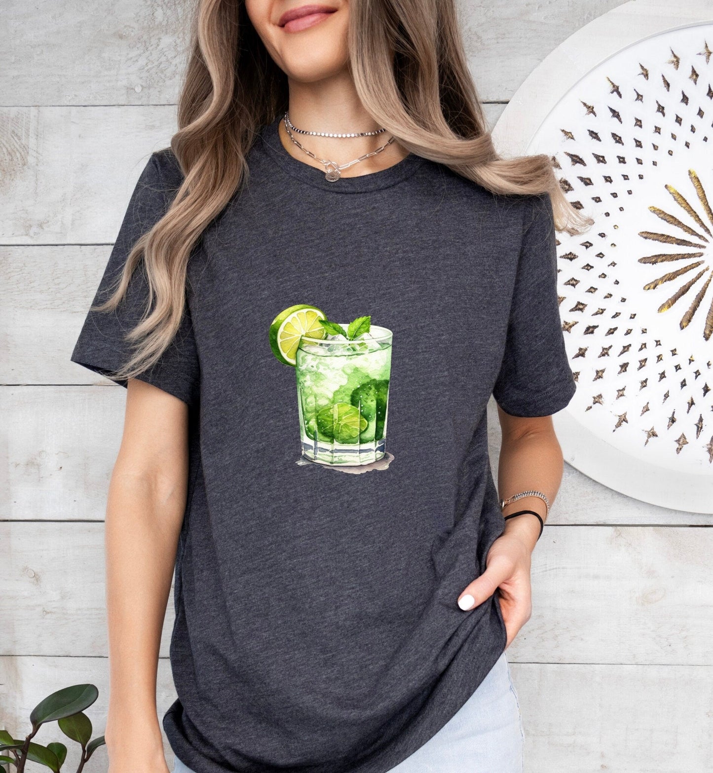 Tommy's Margarita Cocktail Groom or Bride Cocktail Bar Shirt - Minimalist Aesthetic T-Shirt for Bachelor or Hen Party - Fun and Chic Design - Raiden Gate Design