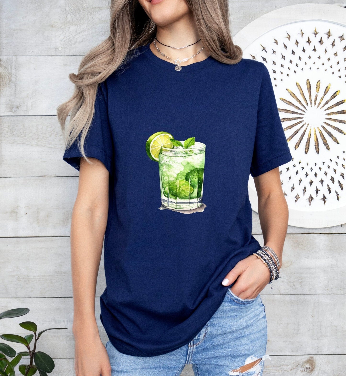 Tommy's Margarita Cocktail Groom or Bride Cocktail Bar Shirt - Minimalist Aesthetic T-Shirt for Bachelor or Hen Party - Fun and Chic Design - Raiden Gate Design