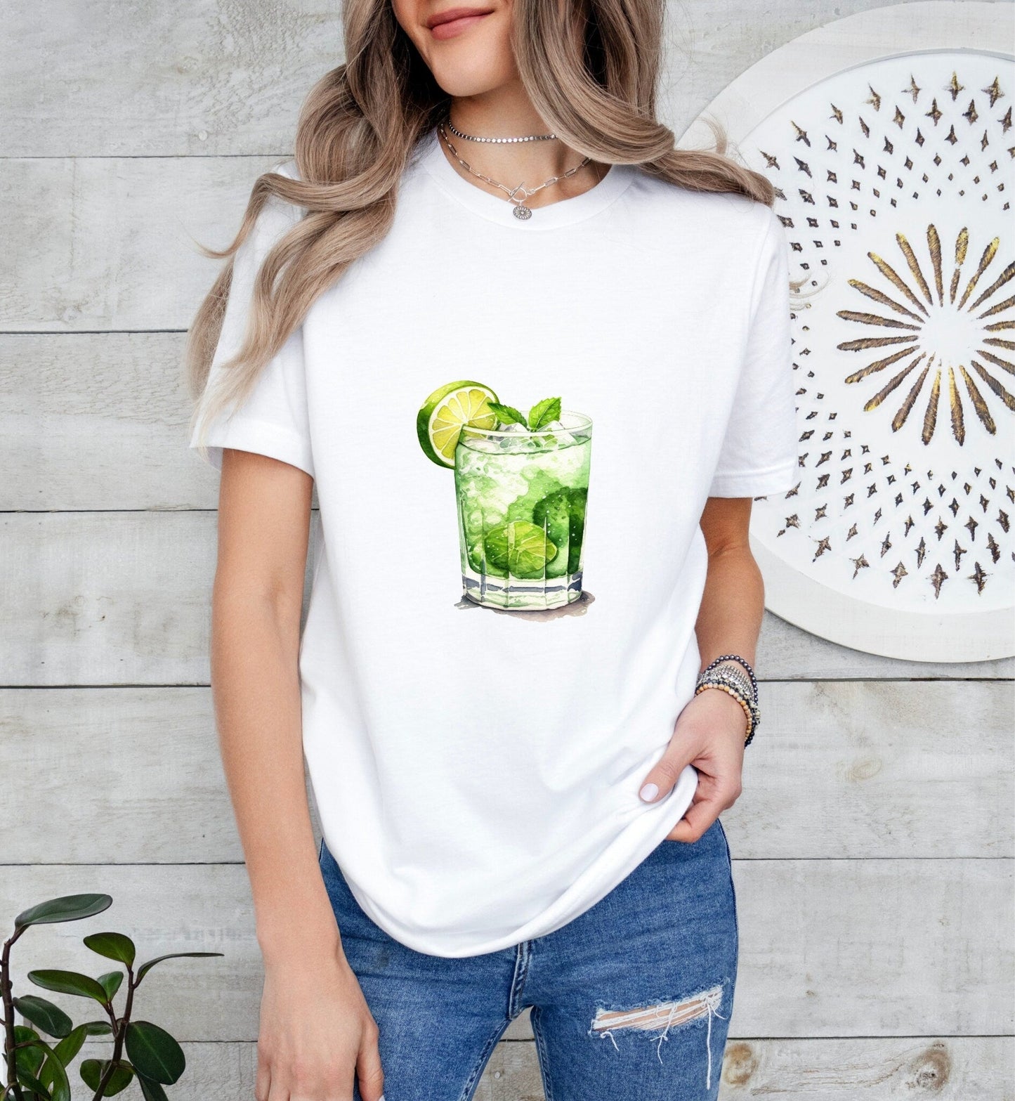 Tommy's Margarita Cocktail Groom or Bride Cocktail Bar Shirt - Minimalist Aesthetic T-Shirt for Bachelor or Hen Party - Fun and Chic Design - Raiden Gate Design