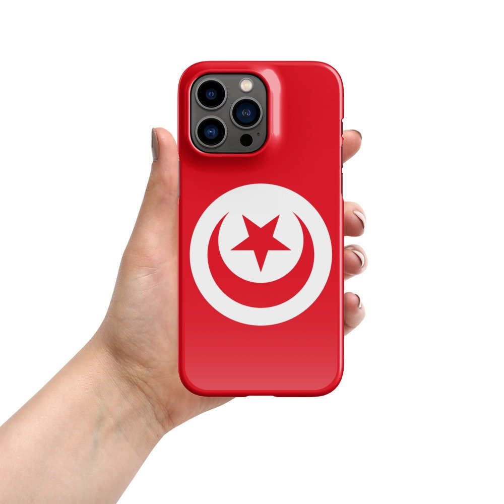 Tunisia Flag | Aesthetic Phone Case | iPhone 15 Pro Max | Patriotic Phone Case | Tough Case - Raiden Gate Design