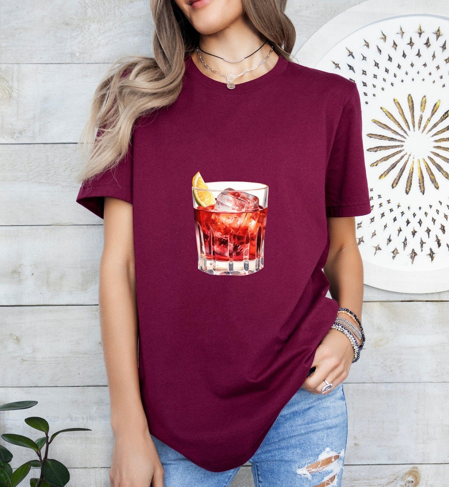 Vieux Carre Cocktail Groom or Bride Cocktail Bar Shirt - Minimalist Aesthetic T-Shirt for Bachelor or Hen Party - Fun and Chic Design - Raiden Gate Design