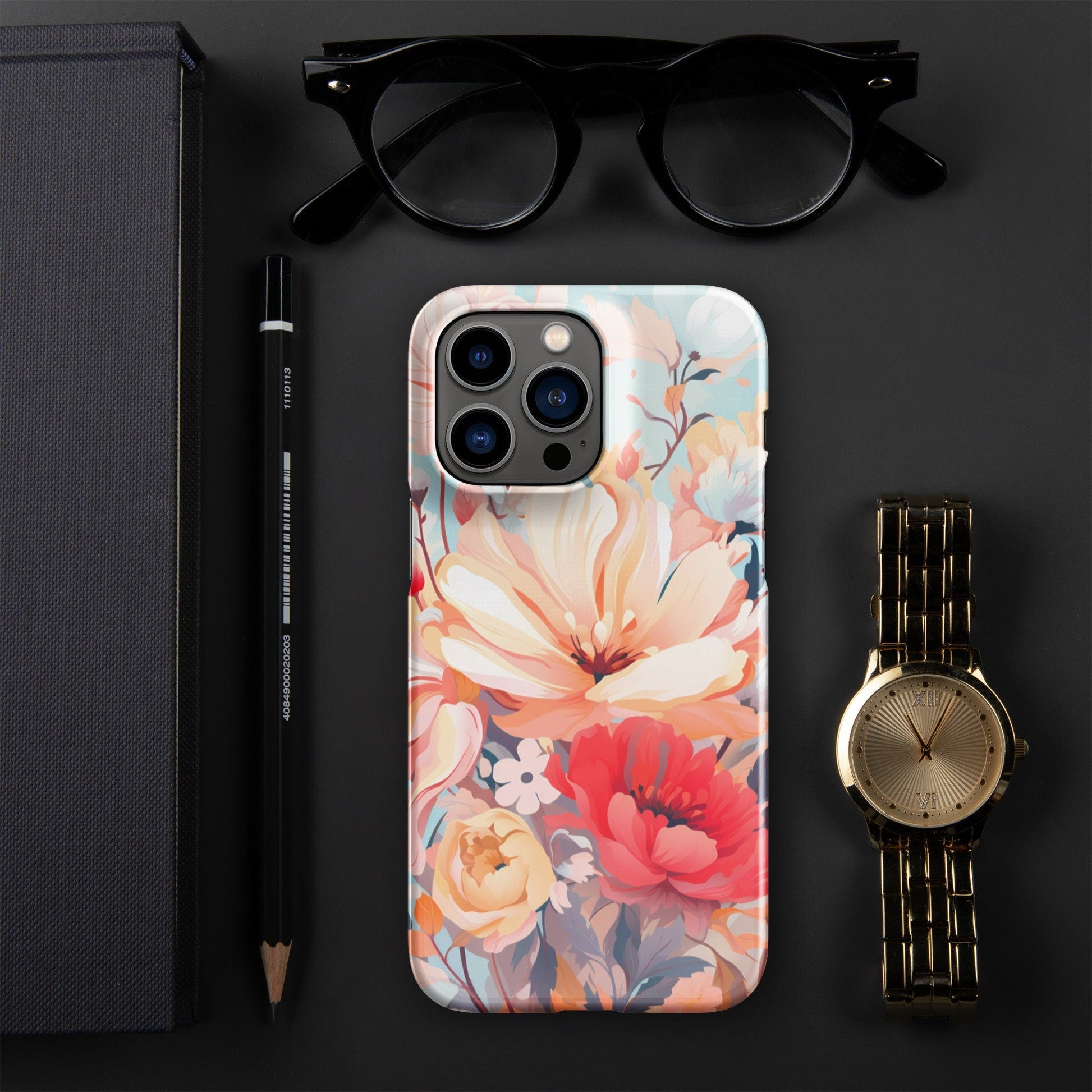 Abstract Plant Phone Case | Botanical Phone Case | Aesthetic Phone Case | Floral Phone Case | Tough Case - Raiden Gate Design