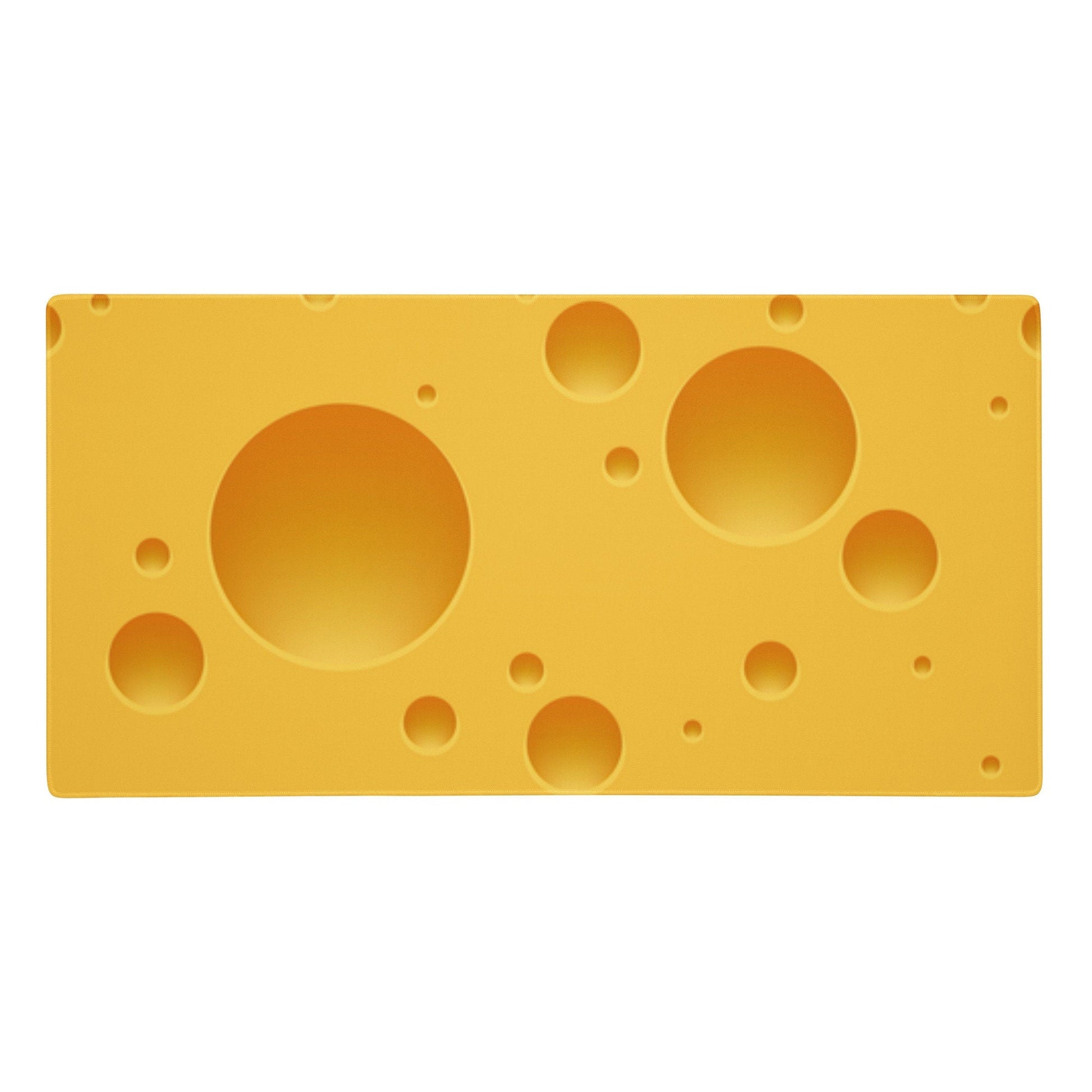 Cheese Photo Gaming Mousepad | Desk Mat | Gamer Gift | Desk Accessories | Large Mouse Pad - Raiden Gate Design