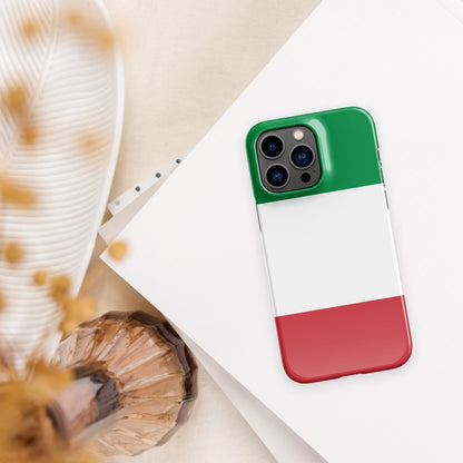 Italy Flag | Aesthetic Phone Case | iPhone 15 Pro Max | Patriotic Phone Case | Tough Case - Raiden Gate Design