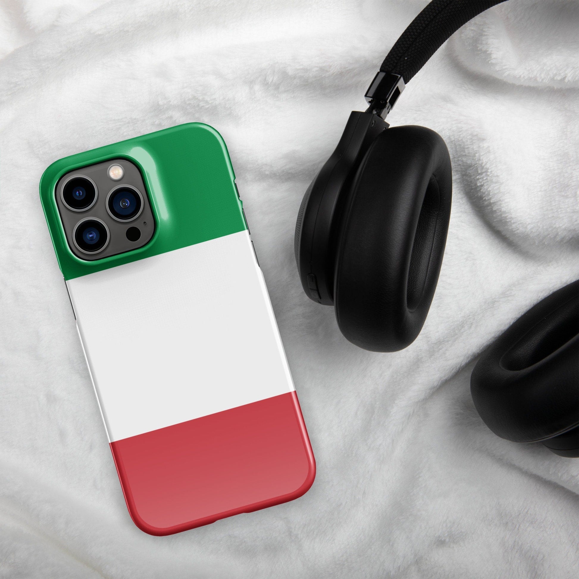 Italy Flag | Aesthetic Phone Case | iPhone 15 Pro Max | Patriotic Phone Case | Tough Case - Raiden Gate Design