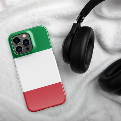Italy Flag | Aesthetic Phone Case | iPhone 15 Pro Max | Patriotic Phone Case | Tough Case - Raiden Gate Design