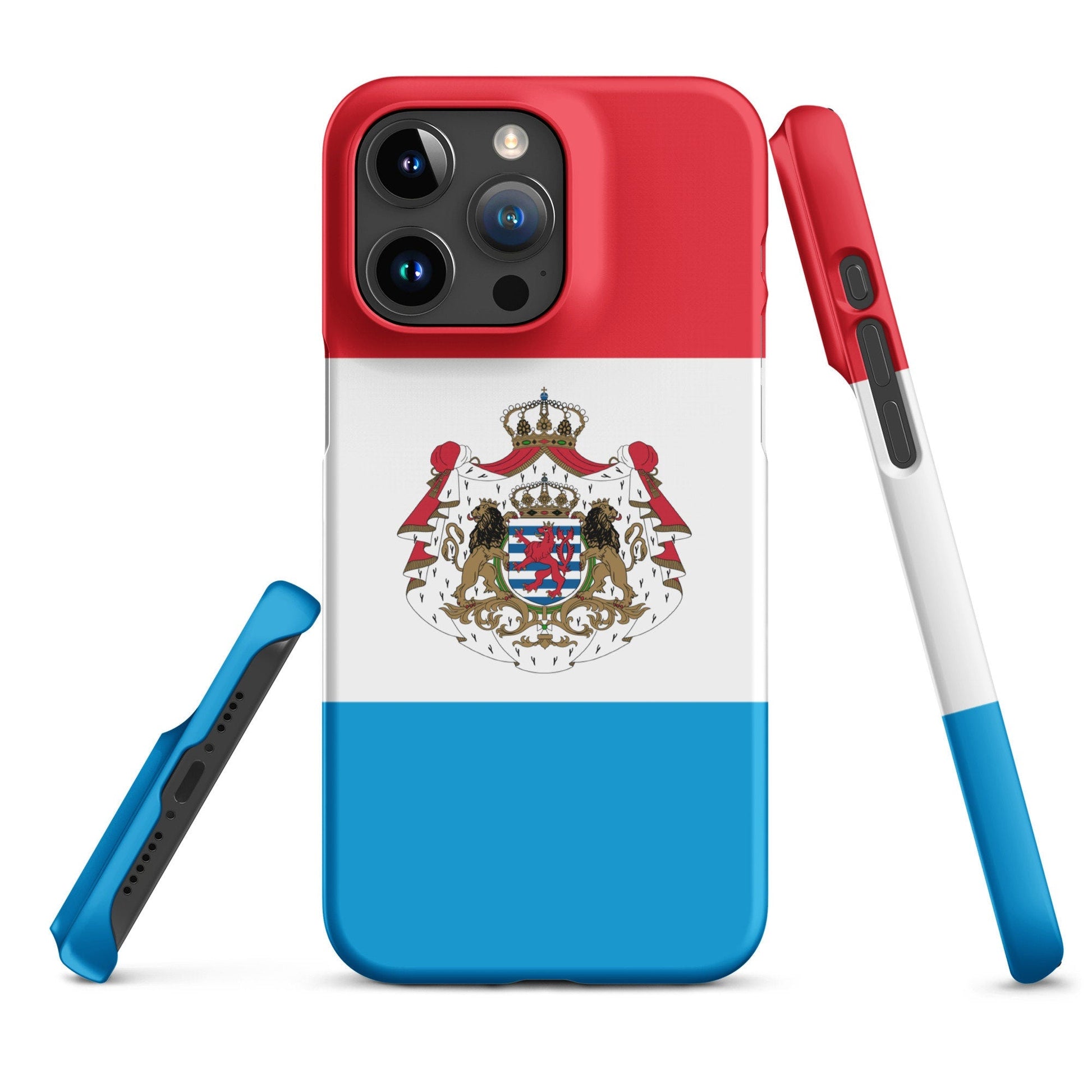 Luxembourg Flag | Aesthetic Phone Case | iPhone 15 Pro Max | Patriotic Phone Case | Tough Case - Raiden Gate Design