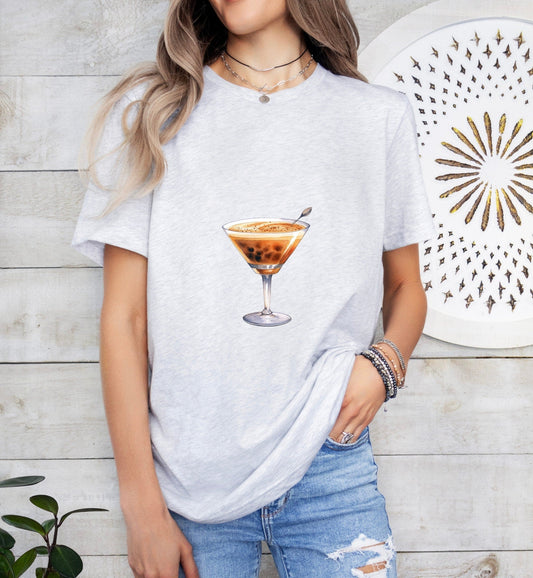Porto Flip Groom or Bride Cocktail Bar Shirt - Minimalist Aesthetic T-Shirt for Bachelor or Hen Party - Fun and Chic Design - Raiden Gate Design