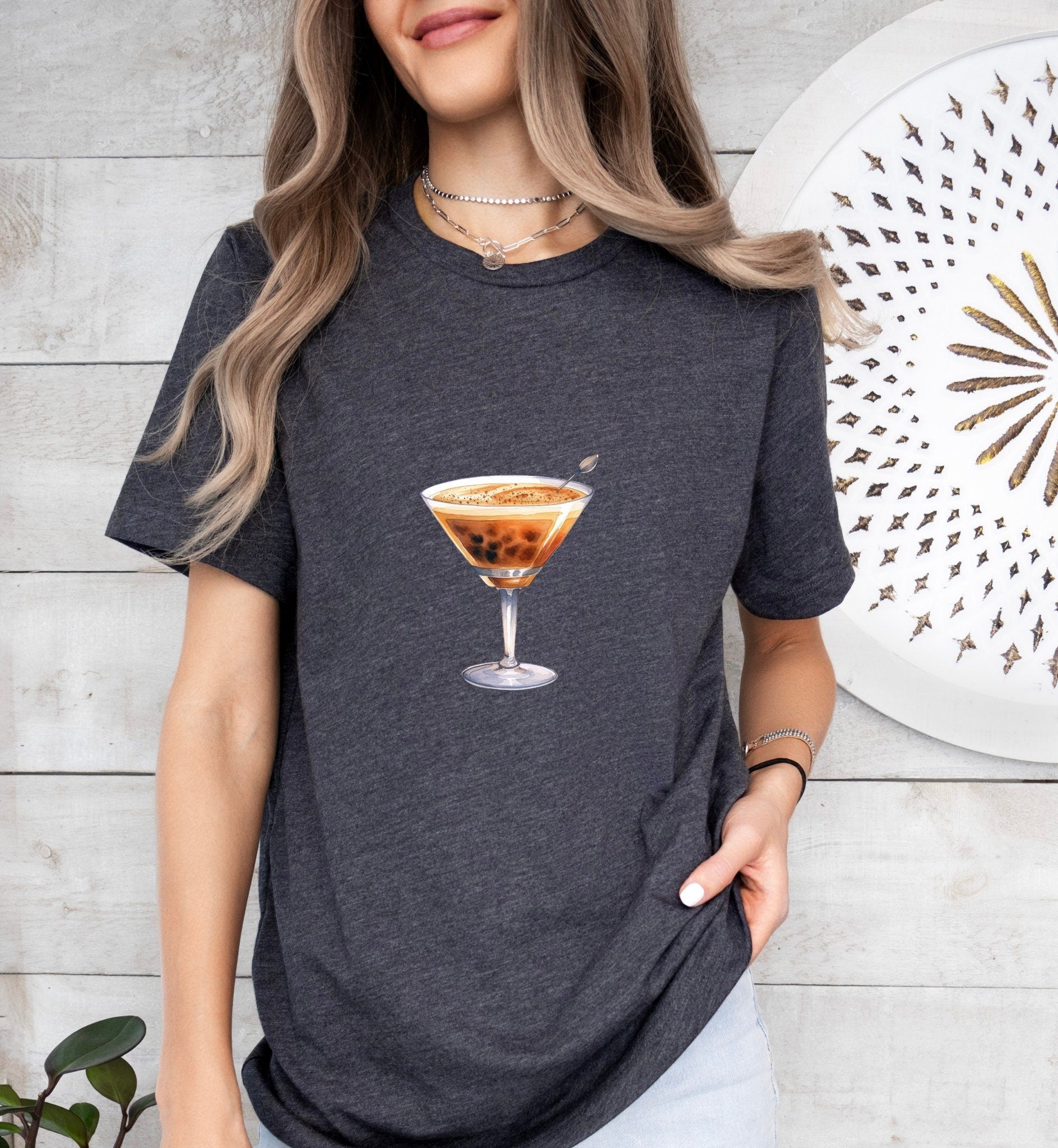 Porto Flip Groom or Bride Cocktail Bar Shirt - Minimalist Aesthetic T-Shirt for Bachelor or Hen Party - Fun and Chic Design - Raiden Gate Design