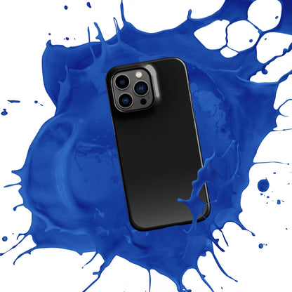 Premium Pure Black | Aesthetic Phone Case | iPhone 15 Pro Max | Phone Case | Tough Case - Raiden Gate Design