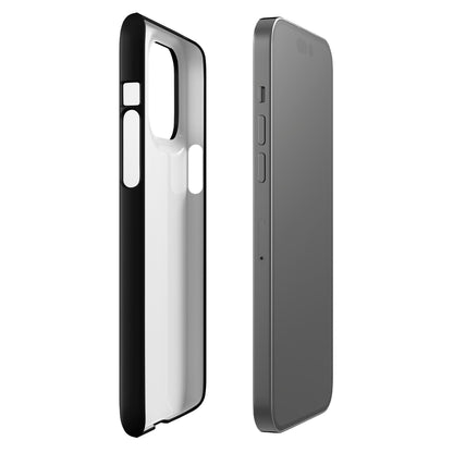 Premium Pure Black | Aesthetic Phone Case | iPhone 15 Pro Max | Phone Case | Tough Case - Raiden Gate Design