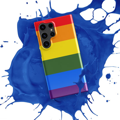 Pride Flag LGBTQ Samsung Galaxy S24 Ultra Case - Rainbow Phone Cover - Raiden Gate Design