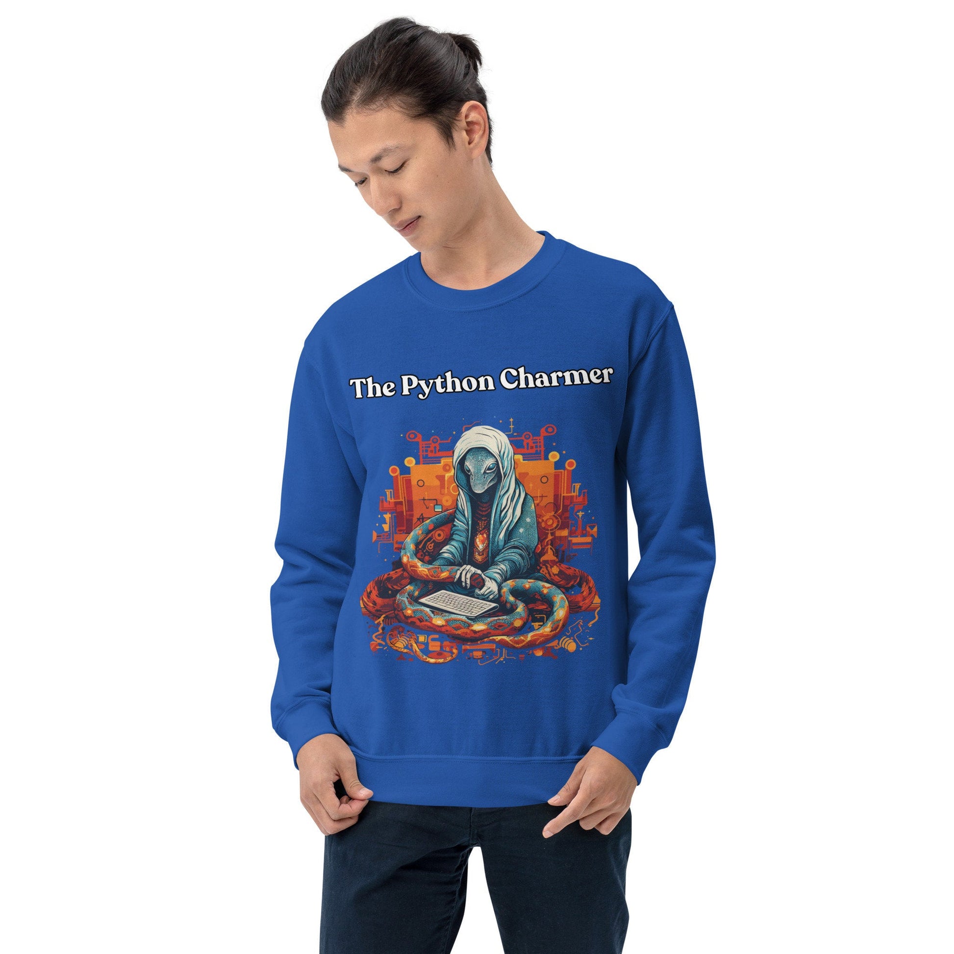 Python Charmer Developer Sweatshirt - Raiden Gate Design