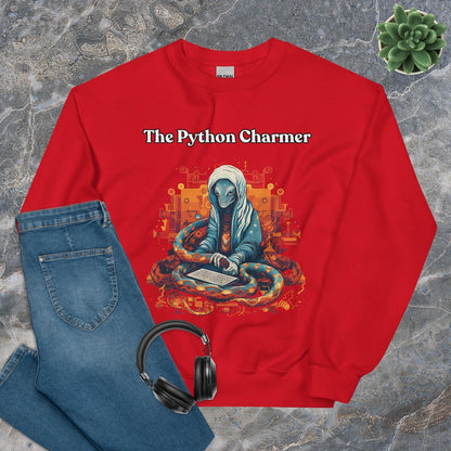 Python Charmer Developer Sweatshirt - Raiden Gate Design