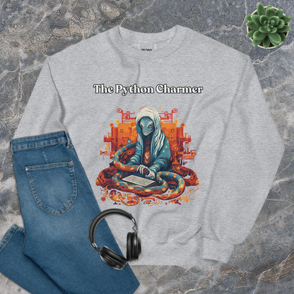 Python Charmer Developer Sweatshirt - Raiden Gate Design