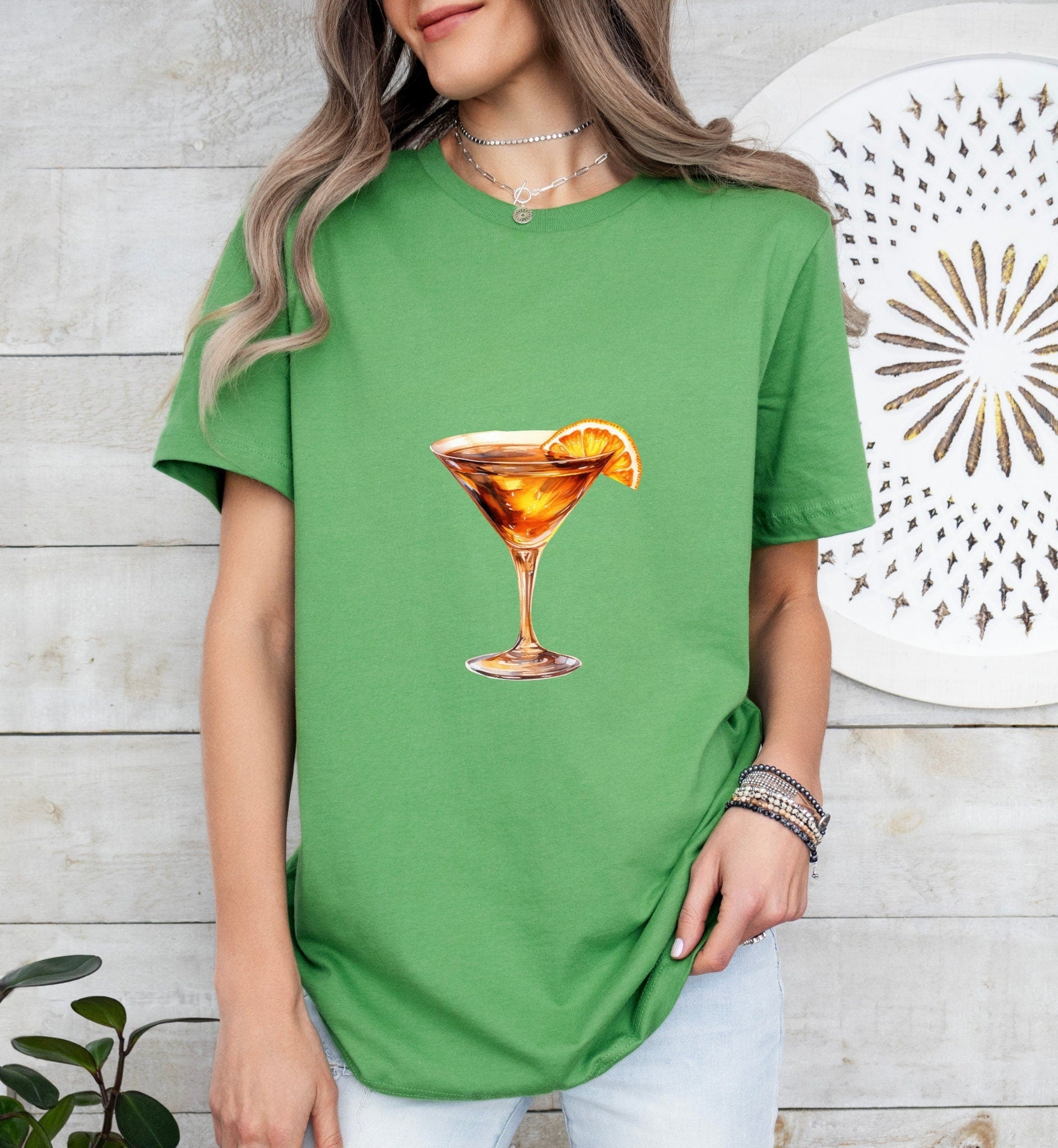 Revolver Cocktail Groom or Bride Cocktail Bar Shirt - Minimalist Aesthetic T-Shirt for Bachelor or Hen Party - Fun and Chic Design - Raiden Gate Design
