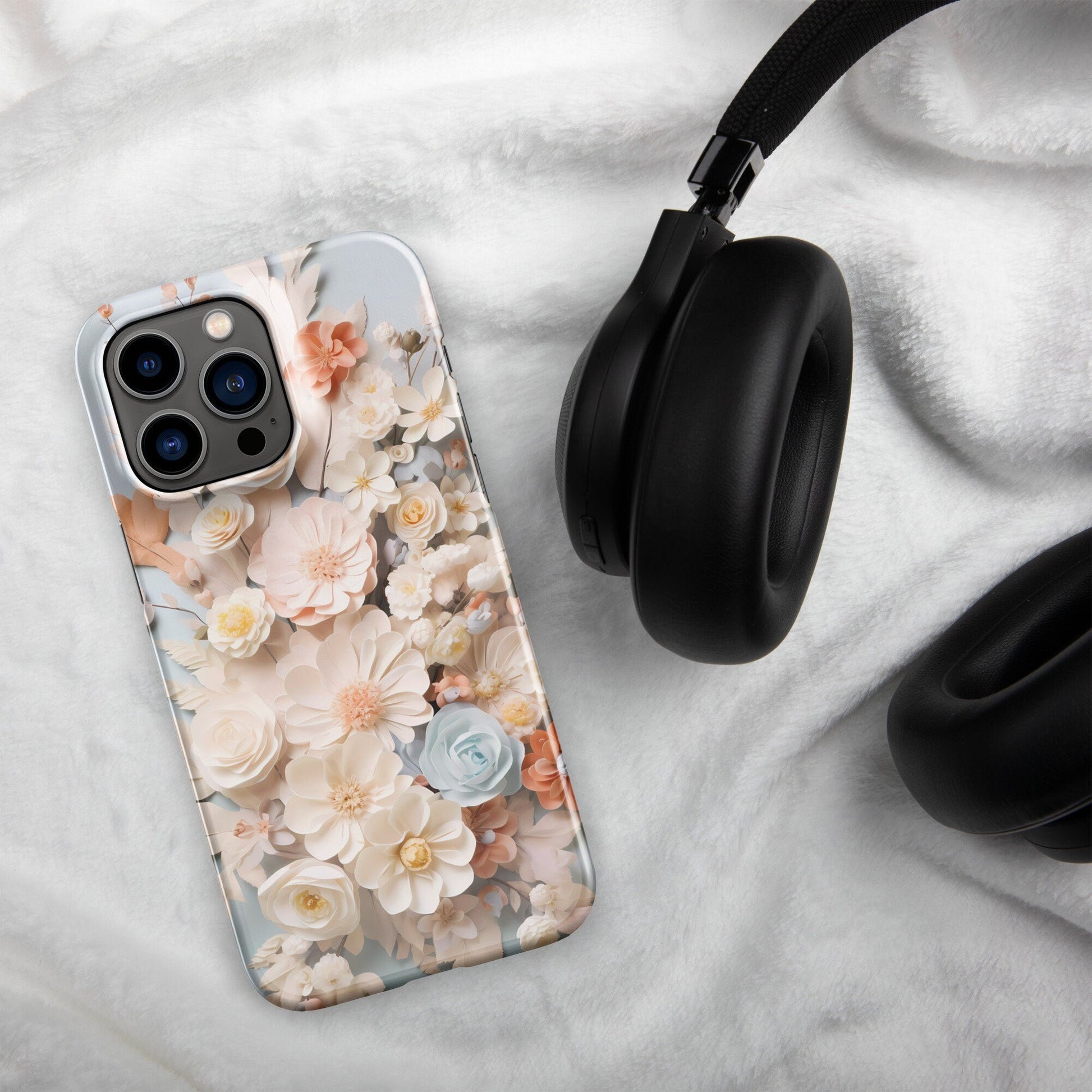 Rococo Plant Phone Case | Botanical Phone Case | Aesthetic Phone Case | Floral Phone Case | Tough Case - Raiden Gate Design