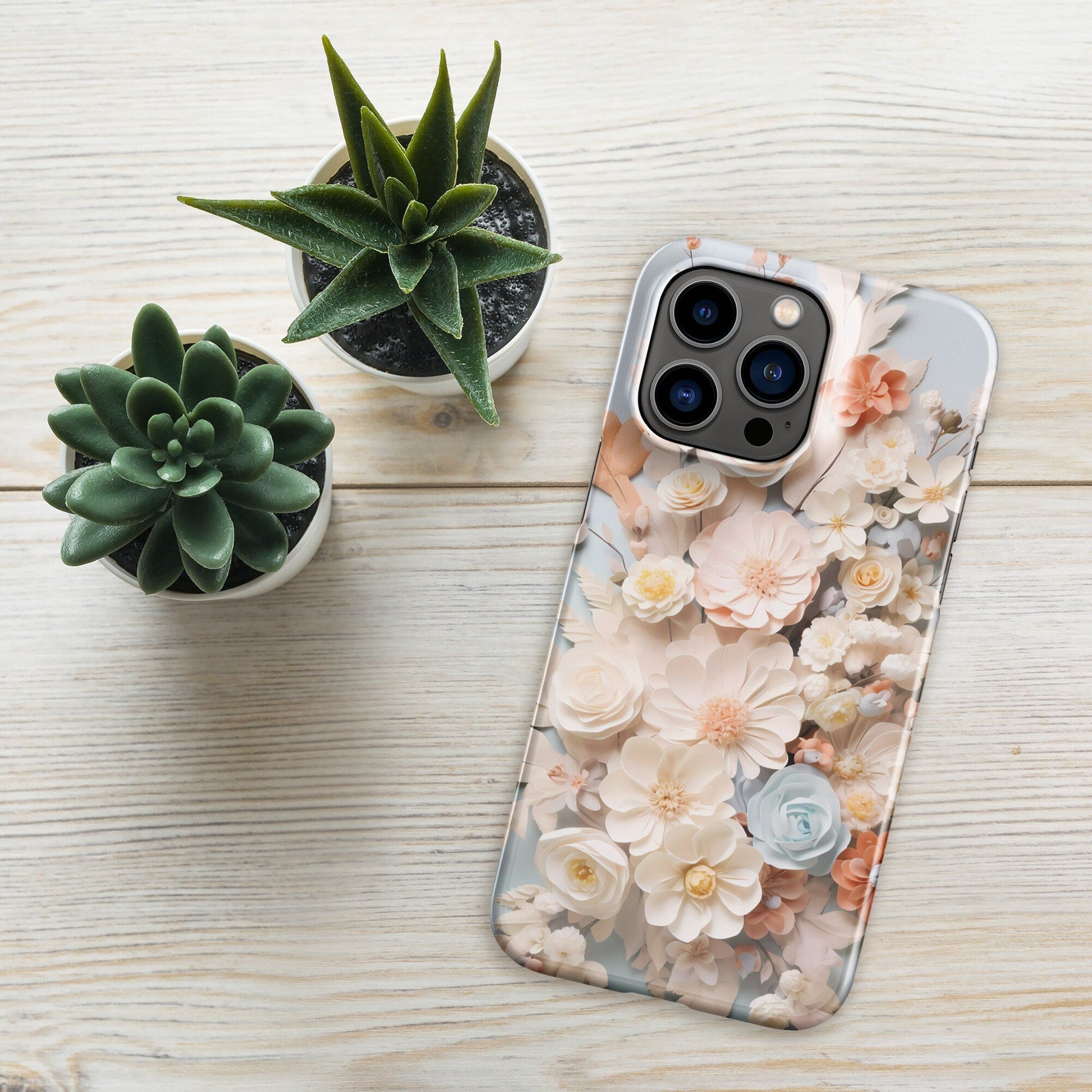 Rococo Plant Phone Case | Botanical Phone Case | Aesthetic Phone Case | Floral Phone Case | Tough Case - Raiden Gate Design