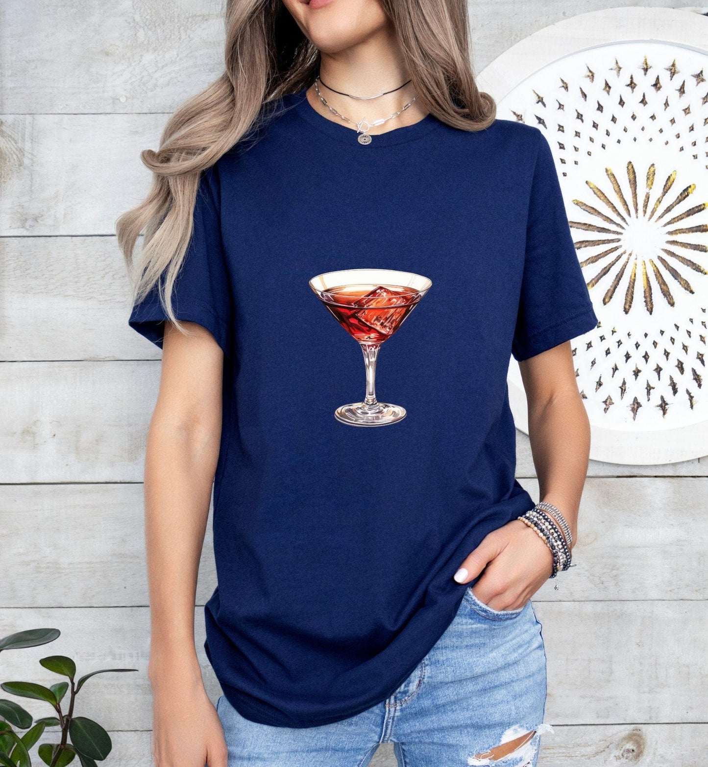 Suburban Standard Cocktail Groom or Bride Cocktail Bar Shirt - Minimalist Aesthetic T-Shirt for Bachelor or Hen Party - Fun and Chic Design - Raiden Gate Design
