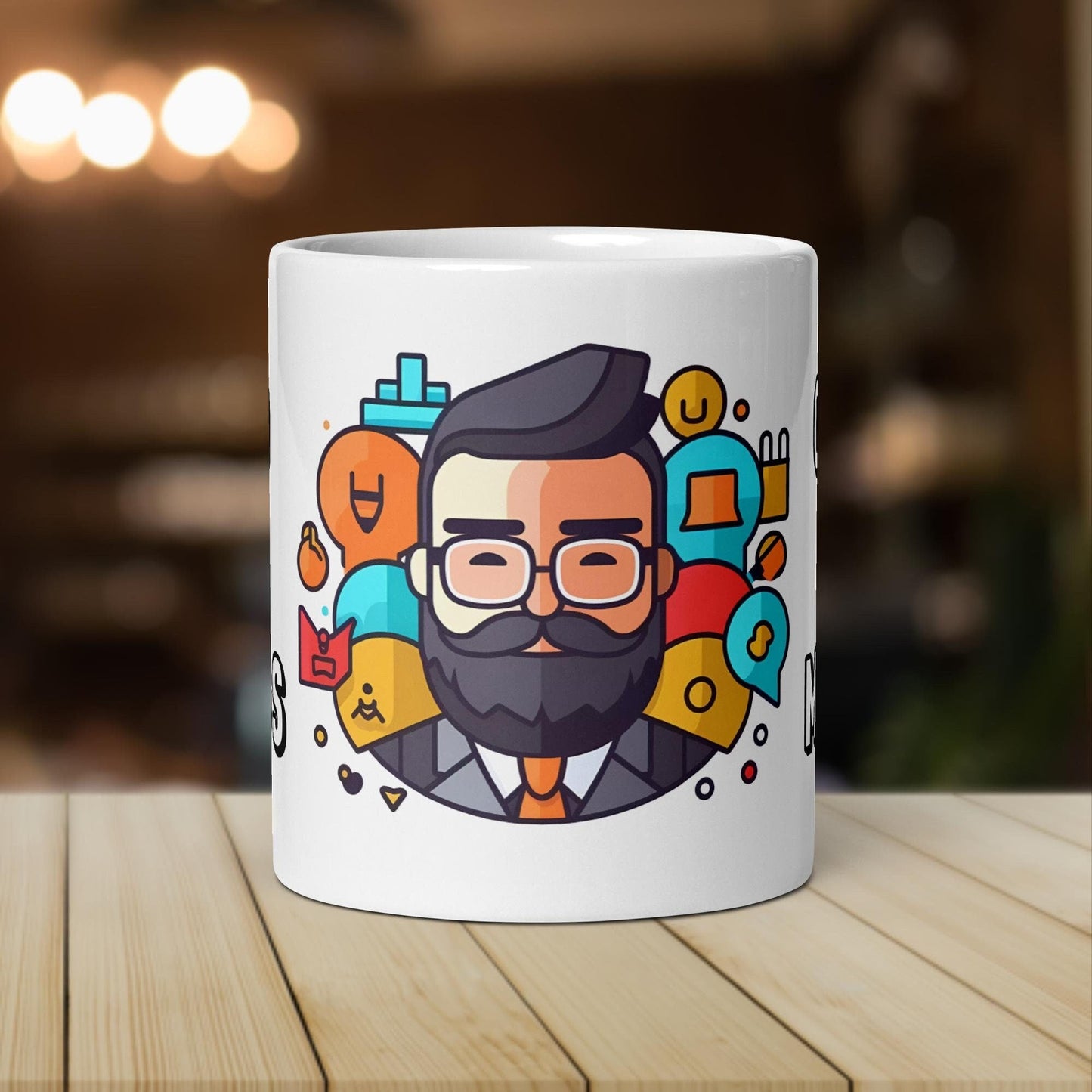 The “CEO of Mugs” | CEO Mug | Funny Work Mug | Funny Coffee Mug | Gift For Coworker | Workplace Gift - Raiden Gate Design