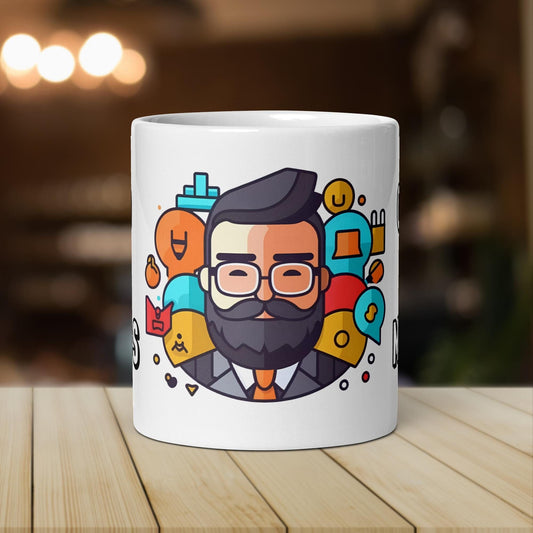 The “CEO of Mugs” | CEO Mug | Funny Work Mug | Funny Coffee Mug | Gift For Coworker | Workplace Gift - Raiden Gate Design