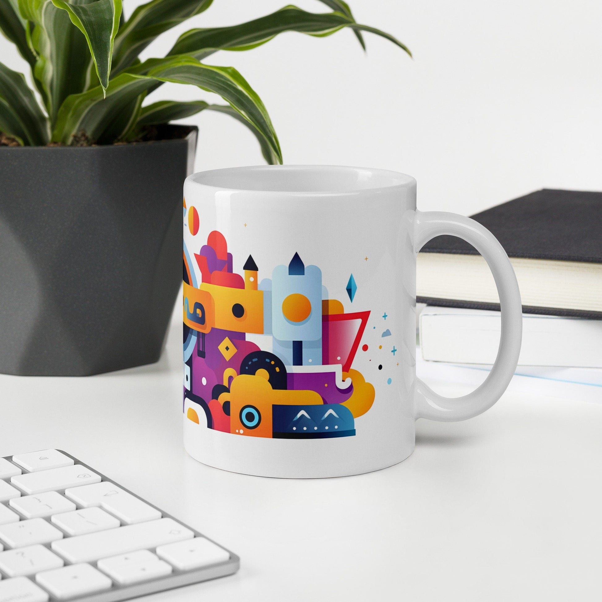 The Computer Chaos | Funny Work Mug | Funny Coffee Mug | Gift For Coworker | Workplace Gift - Raiden Gate Design