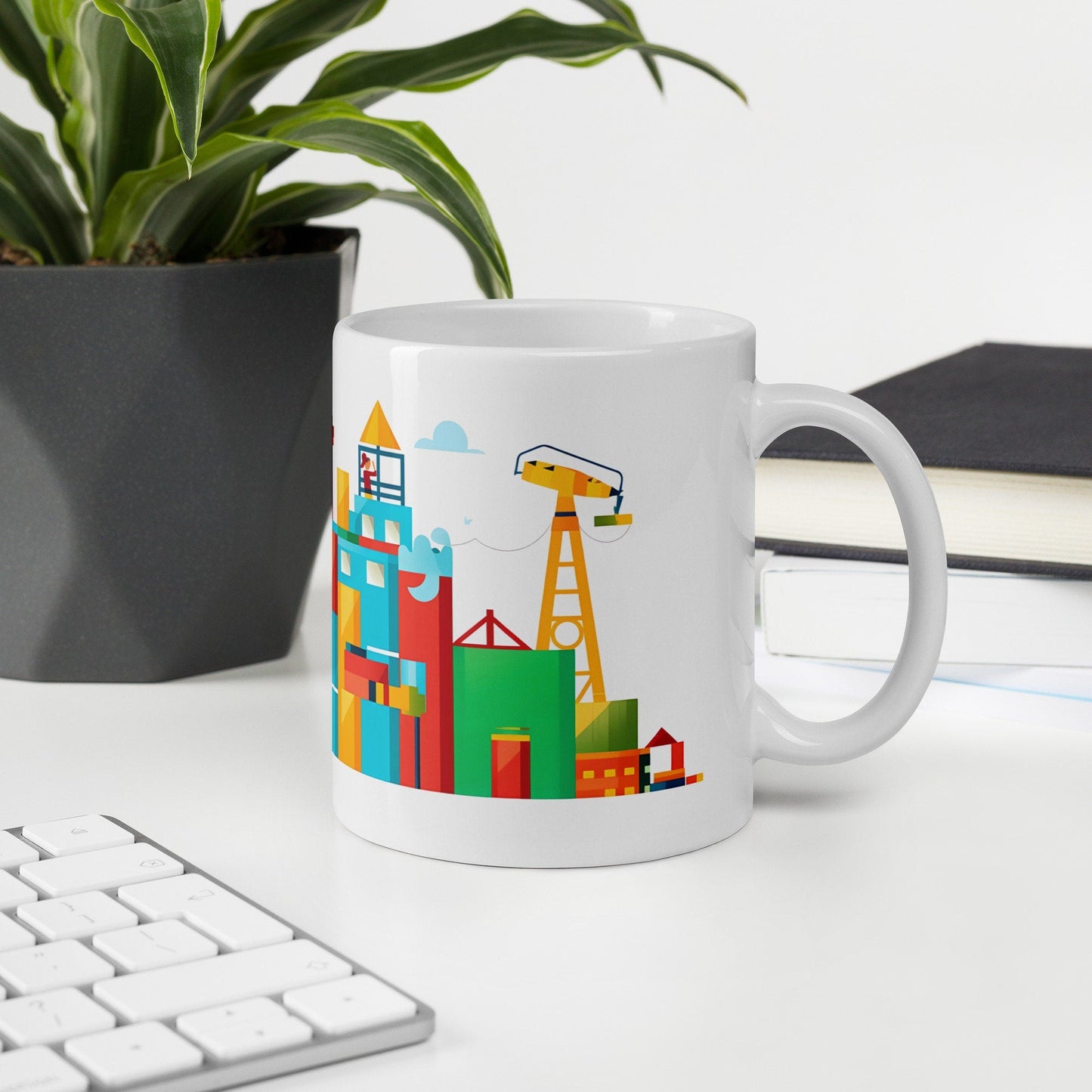The Construction Site | Funny Work Mug | Funny Coffee Mug | Gift For Coworker | Workplace Gift - Raiden Gate Design