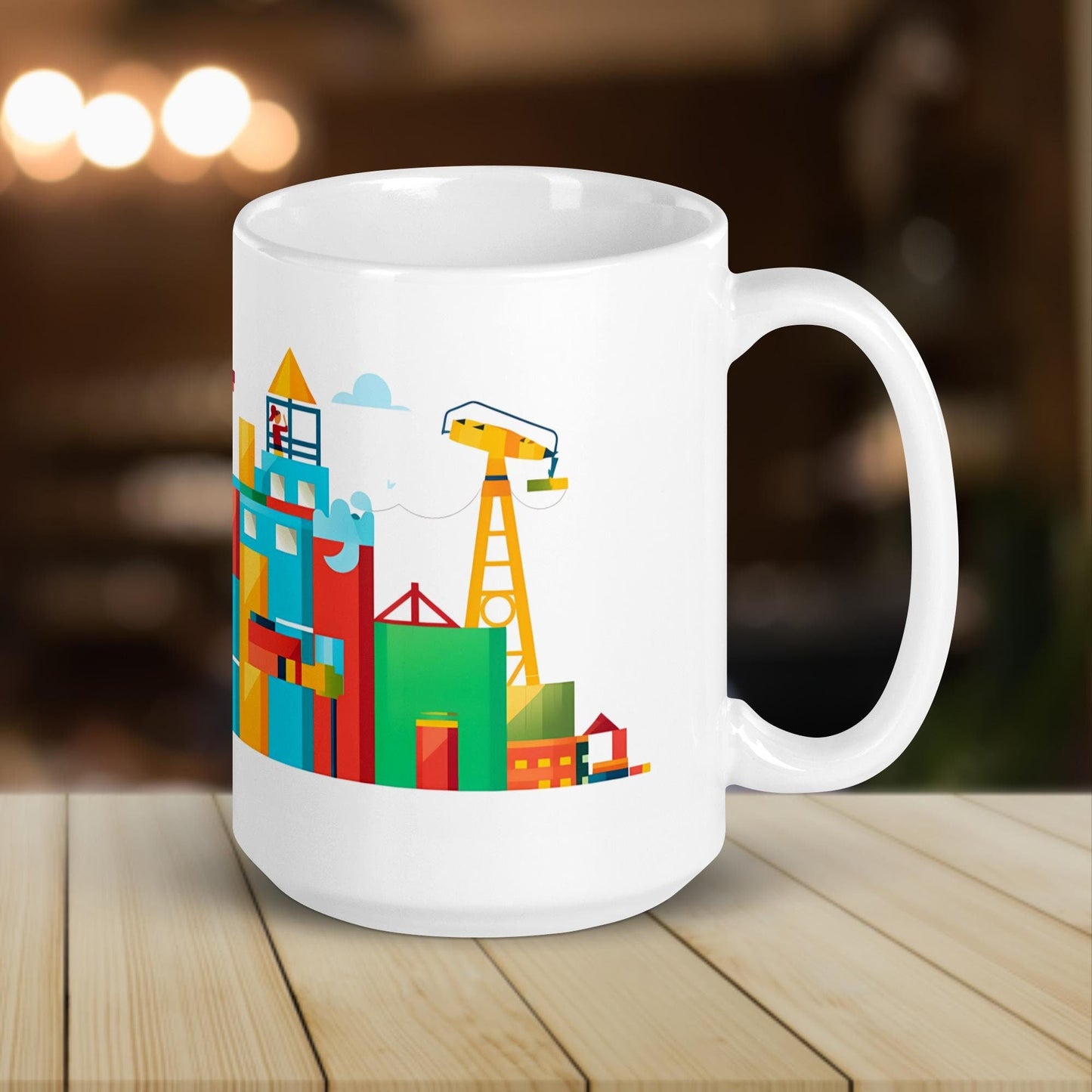 The Construction Site | Funny Work Mug | Funny Coffee Mug | Gift For Coworker | Workplace Gift - Raiden Gate Design