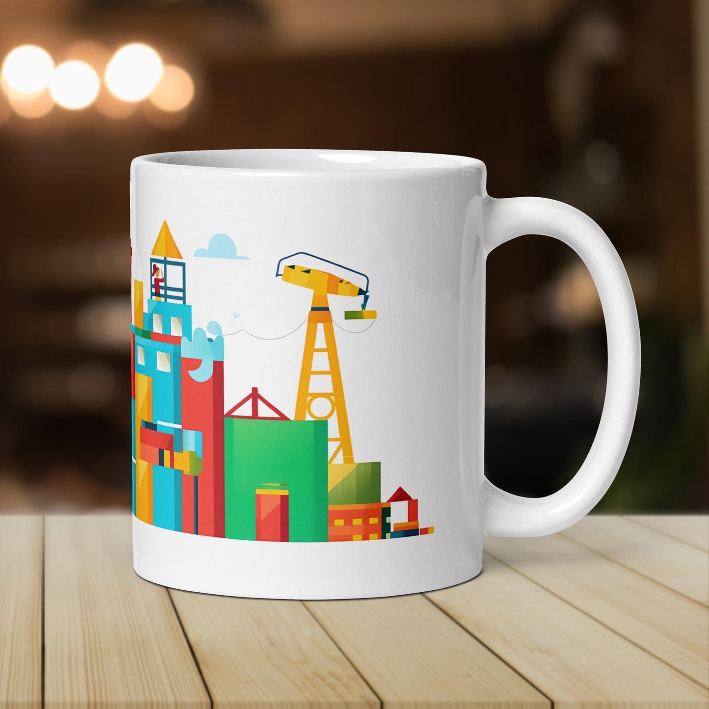 The Construction Site | Funny Work Mug | Funny Coffee Mug | Gift For Coworker | Workplace Gift - Raiden Gate Design